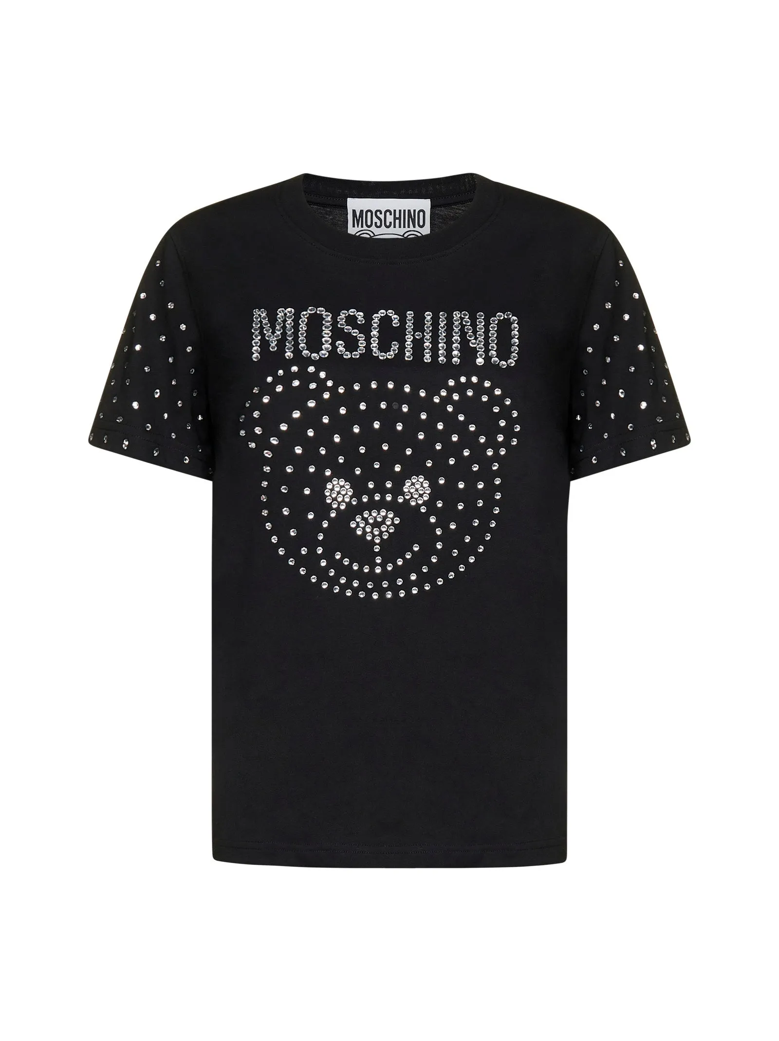 Moschino Embellished Teddy Crewneck T-Shirt