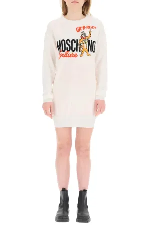 Moschino Intarsia-Knit Mini Dress