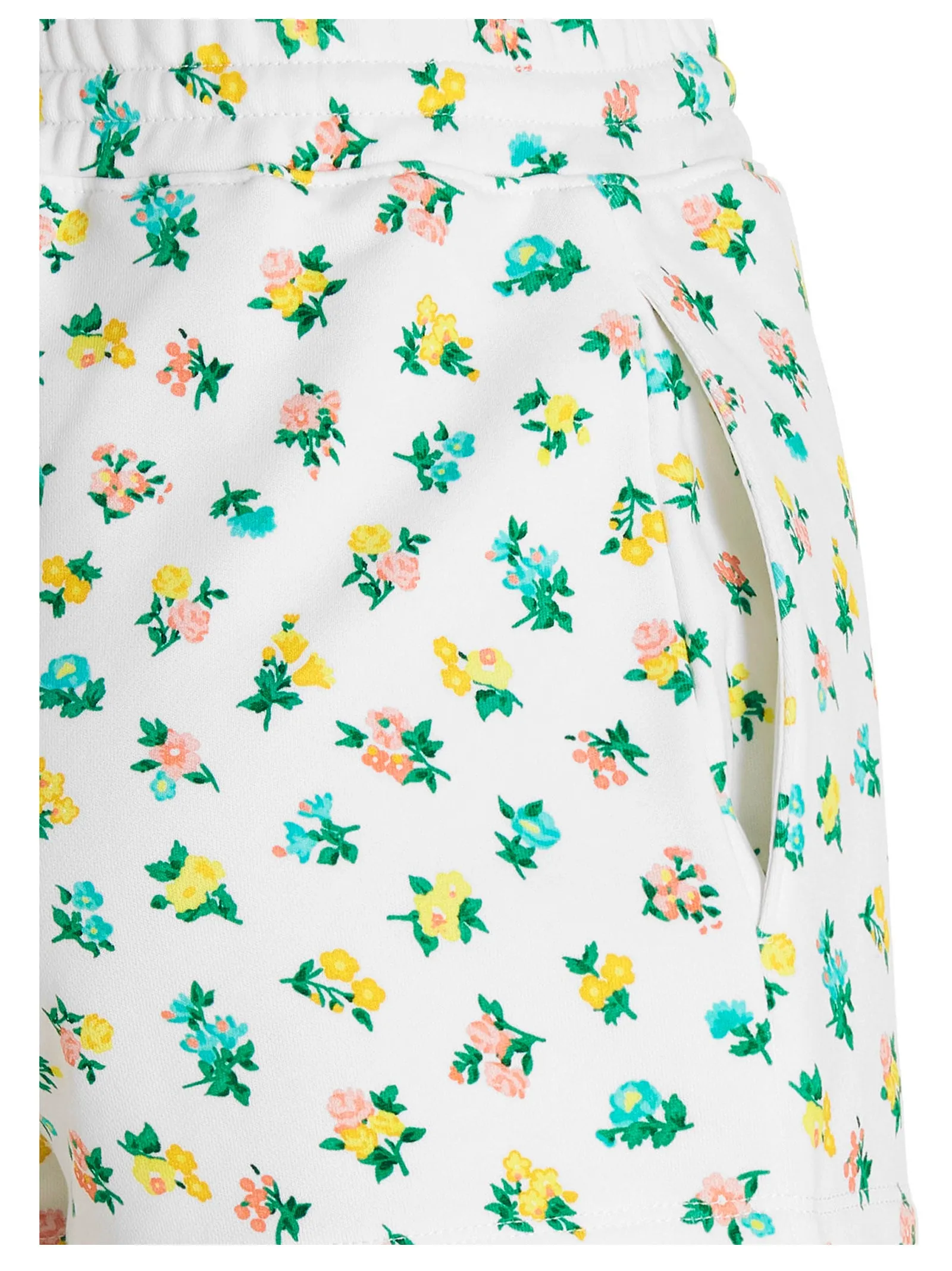 Moschino Logo Embroidered All-Over Printed Shorts