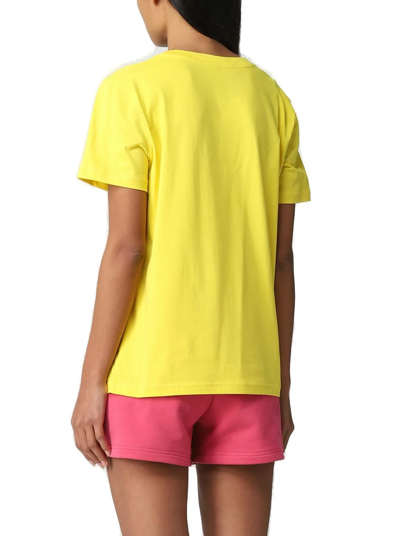 Moschino Logo Printed Crewneck T-Shirt