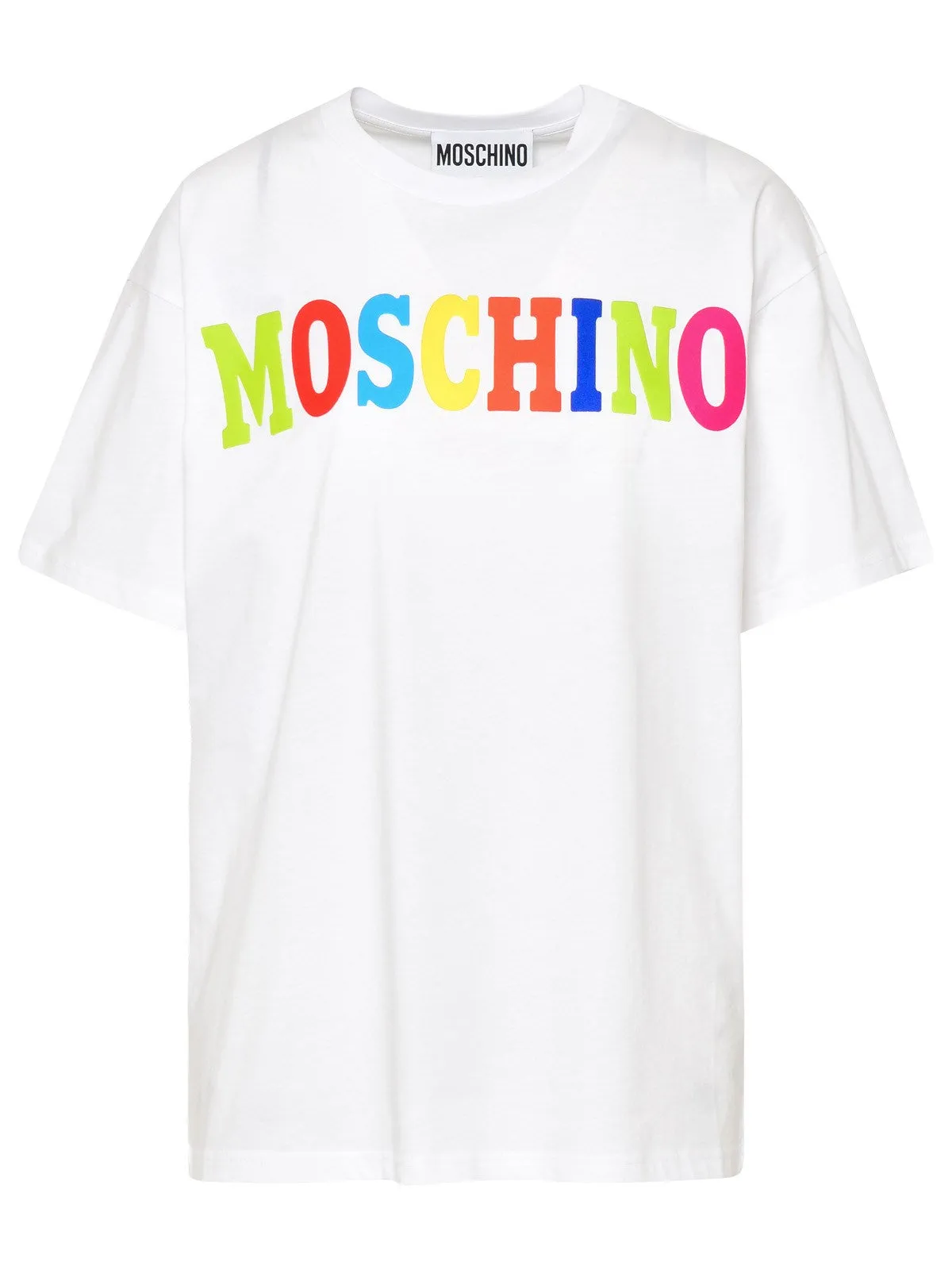 Moschino Logo Printed Crewneck T-Shirt
