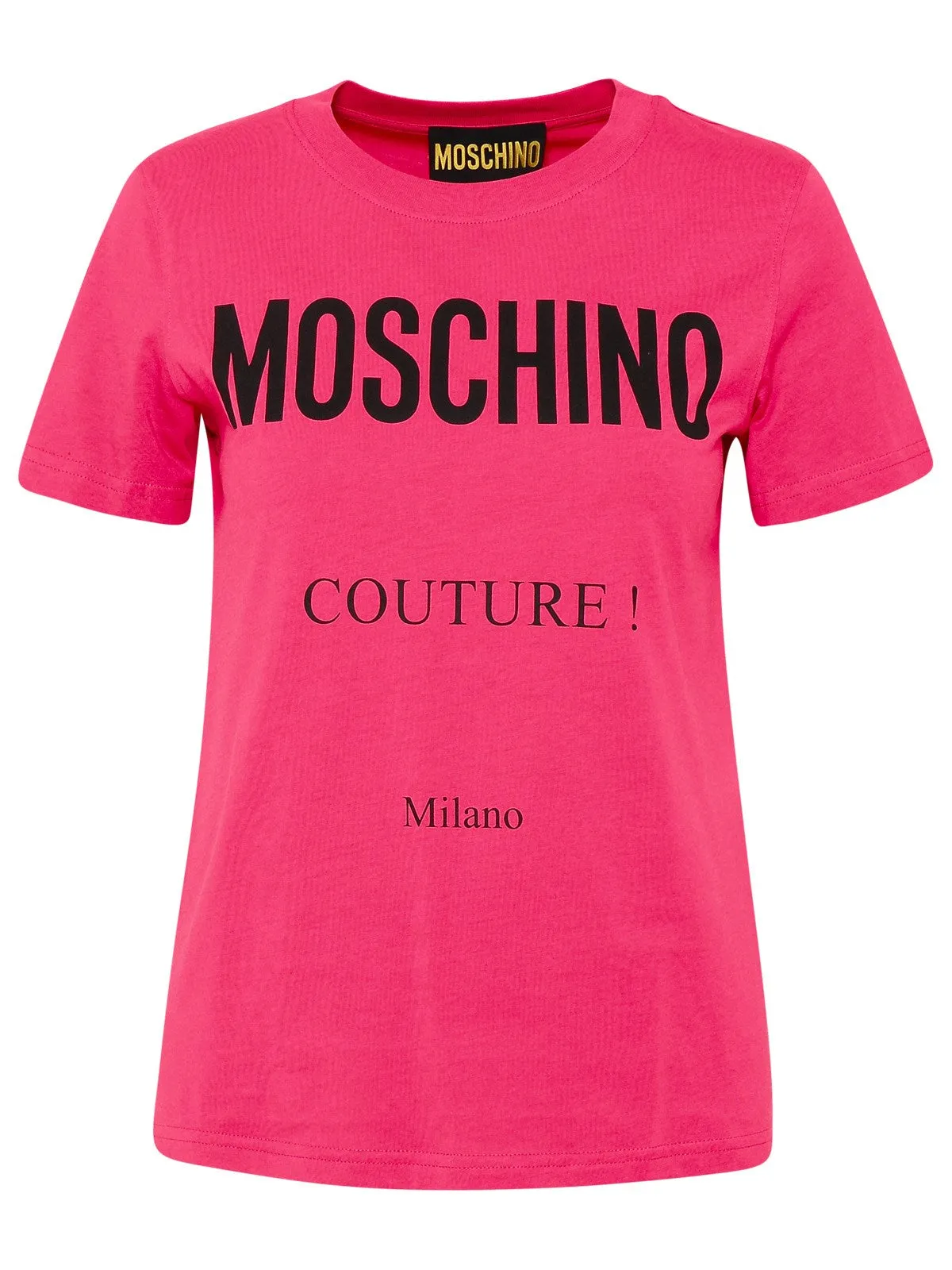 Moschino Logo Printed Crewneck T-Shirt