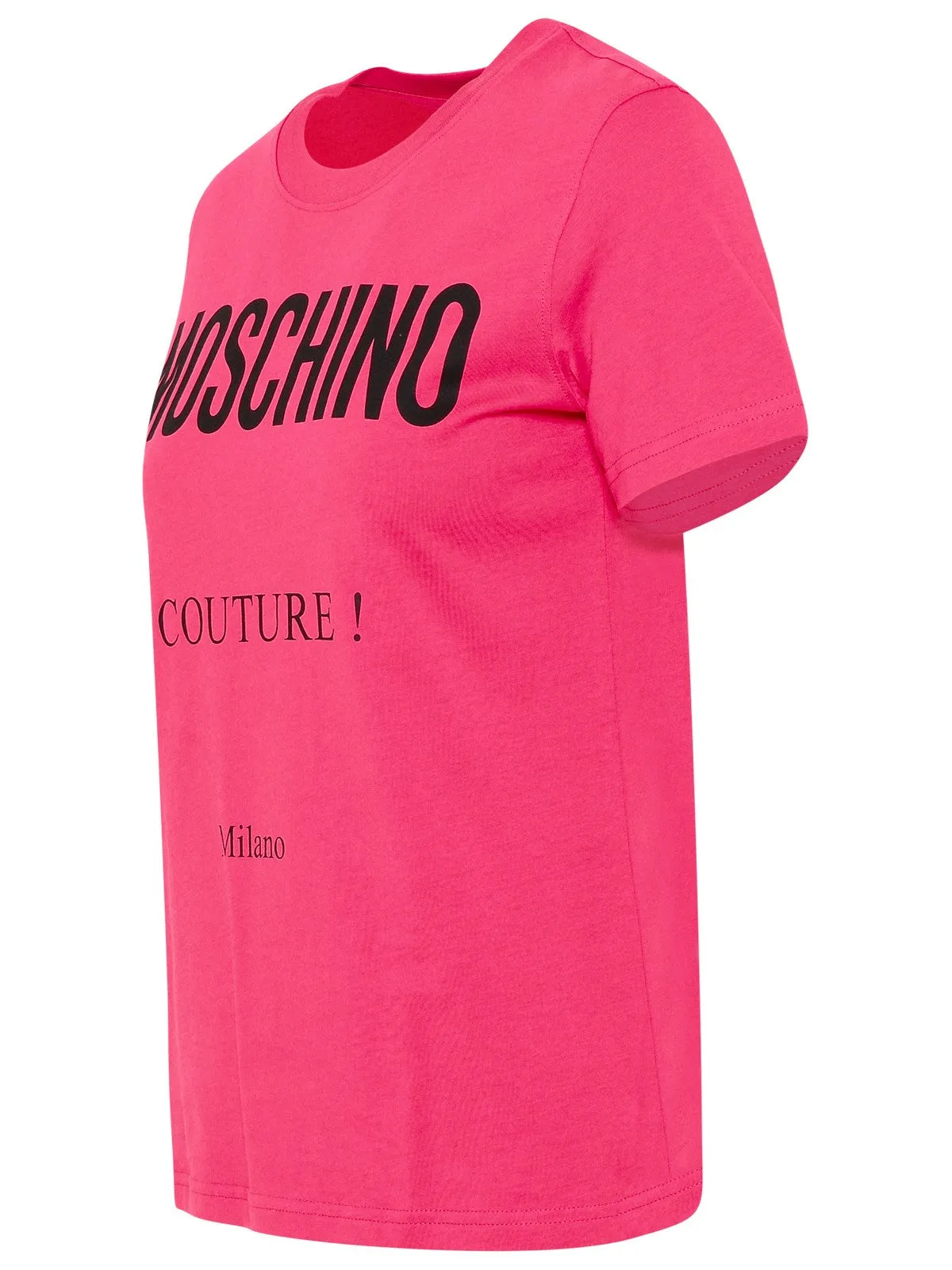 Moschino Logo Printed Crewneck T-Shirt