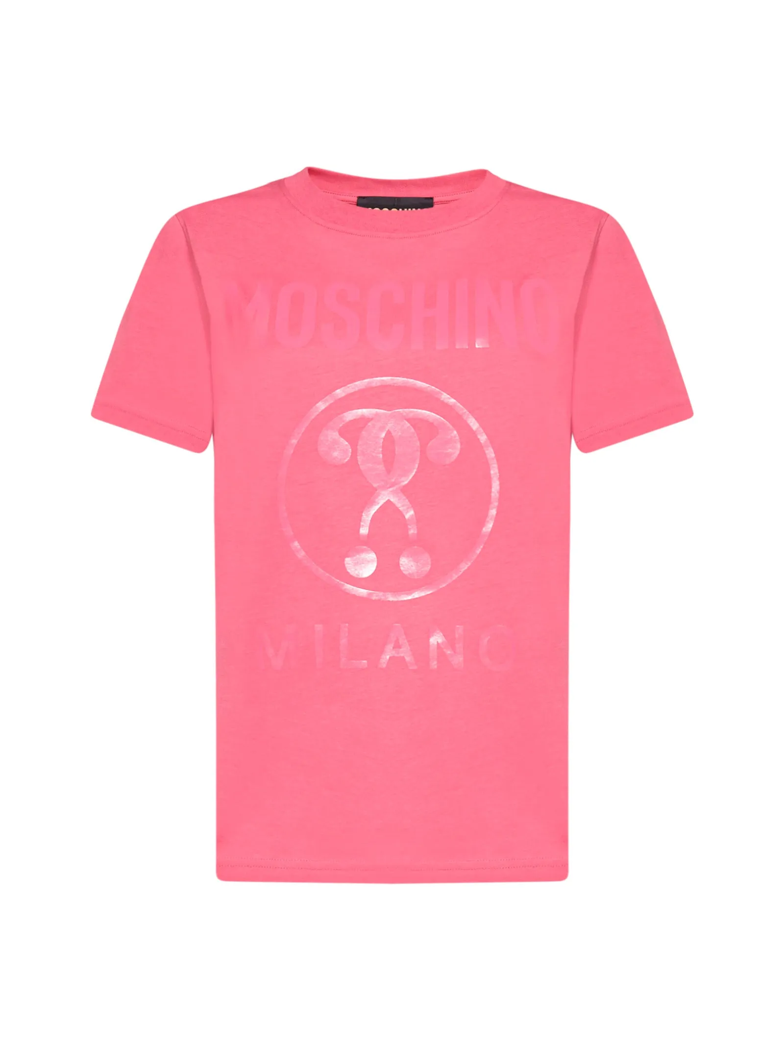 Moschino Logo Printed Crewneck T-Shirt
