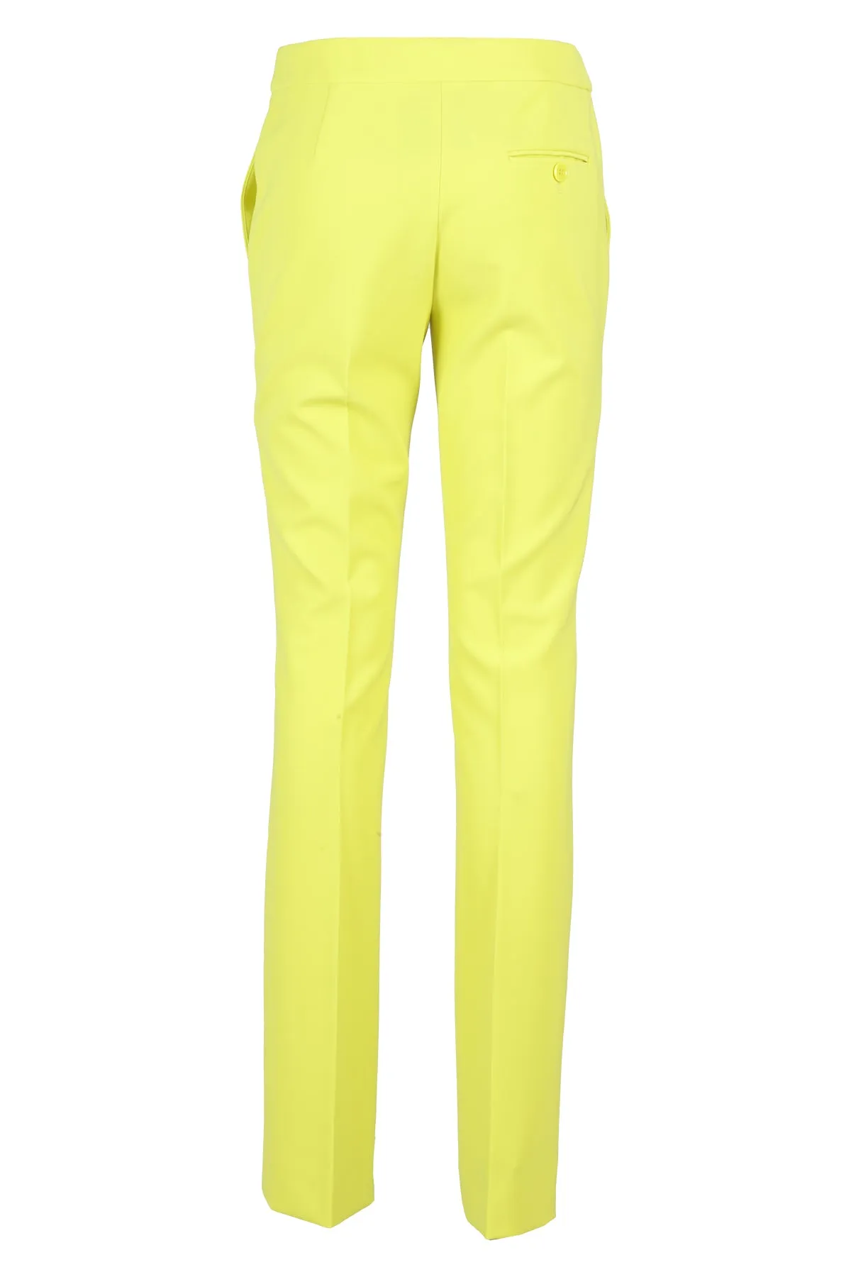 Moschino Mid Rise Straight Leg Tailored Trousers