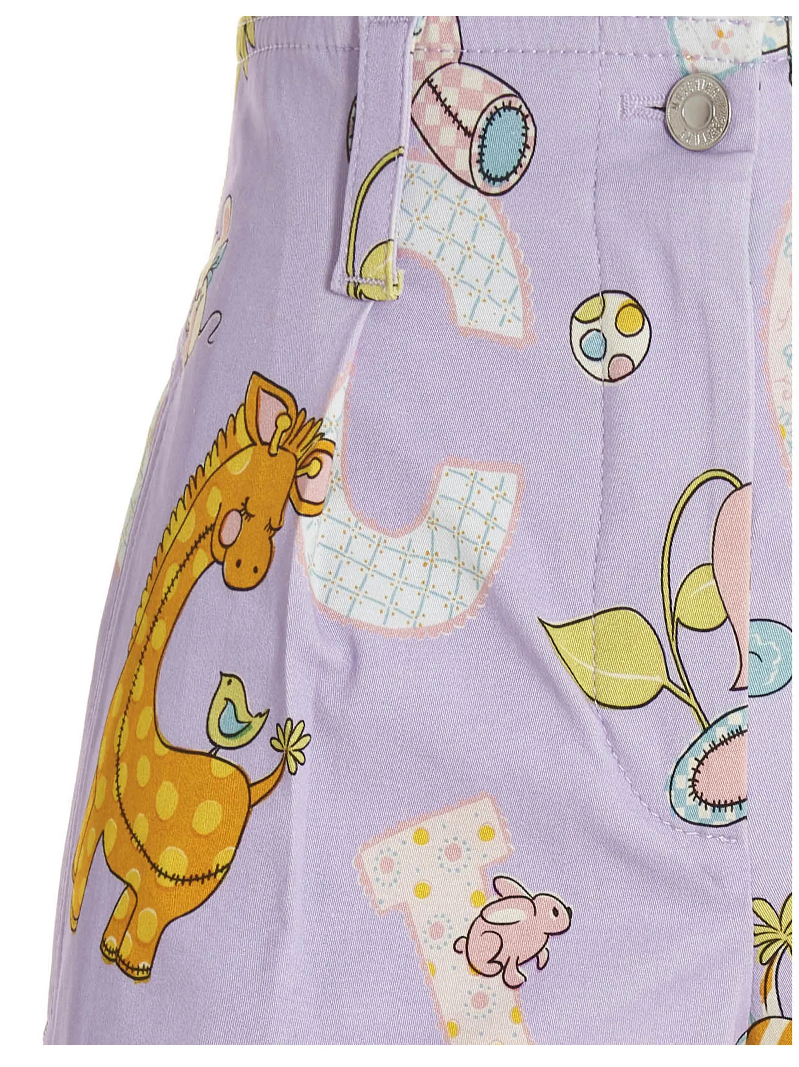 Moschino Printed High-Rise Shorts