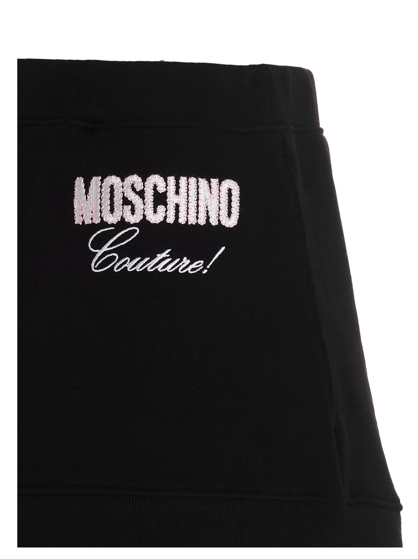 Moschino Scallop-Edge Elasticated Waist Shorts