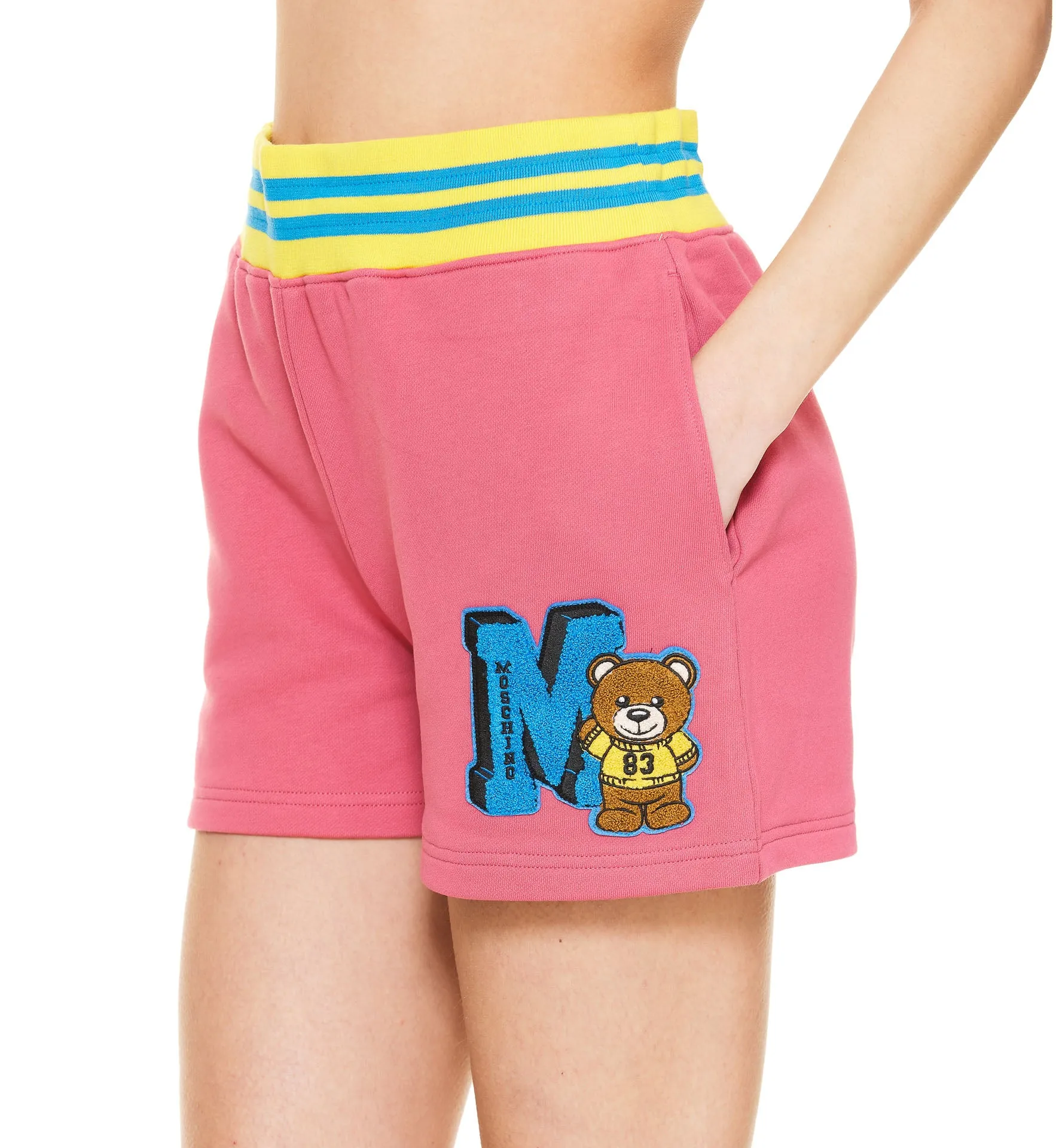Moschino Teddy Patch Track Shorts