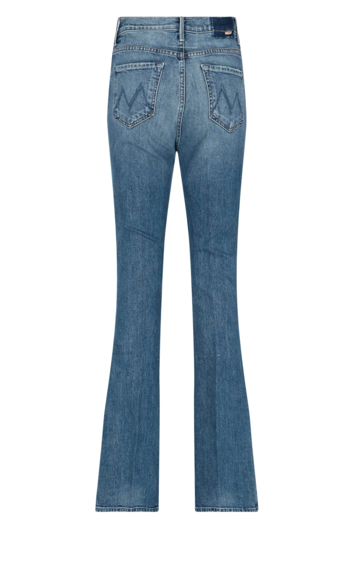Mother Smokin' Double Heel High-Waisted Jeans