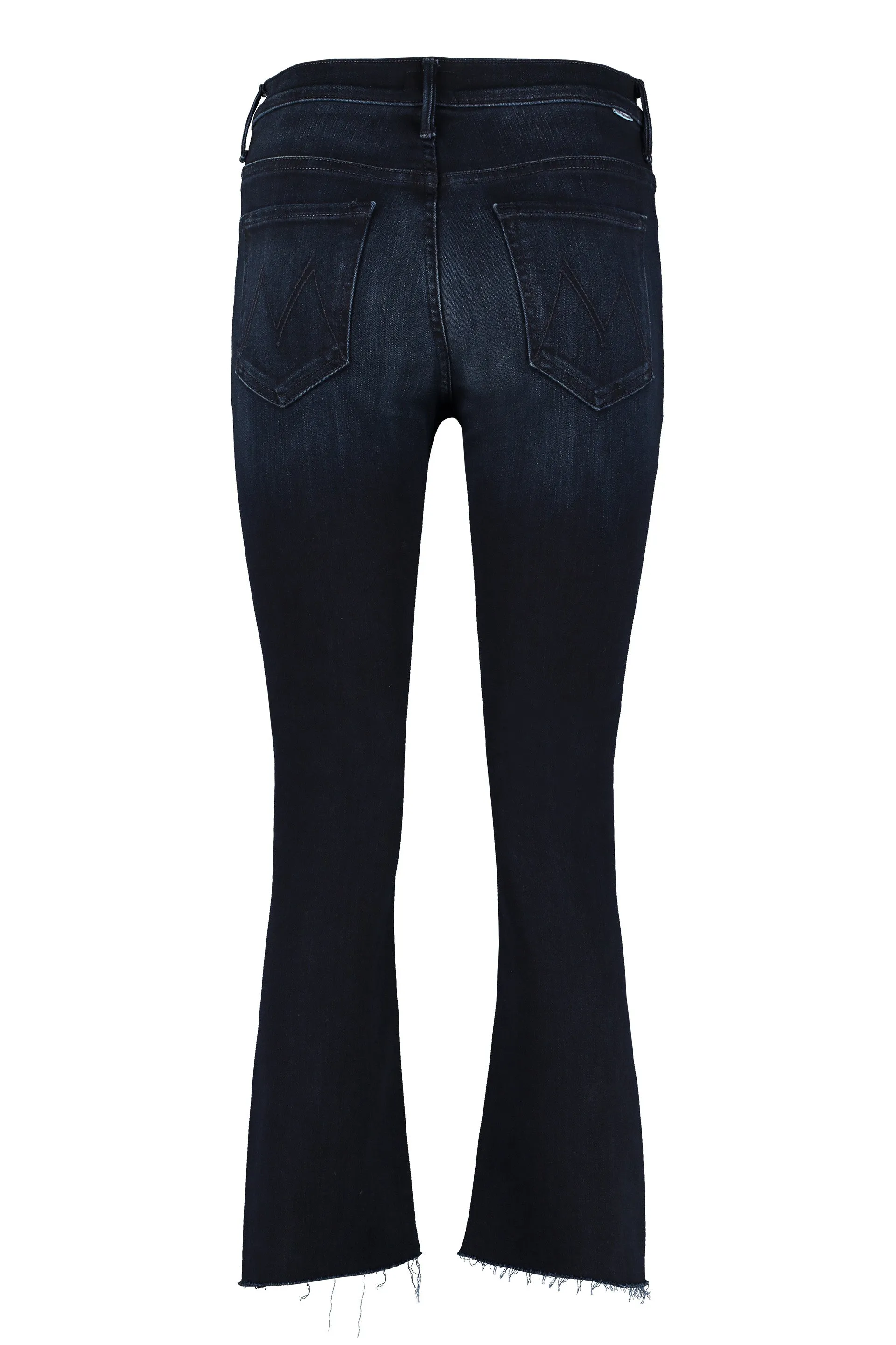 Mother The Insider Crop Step Fray Jeans