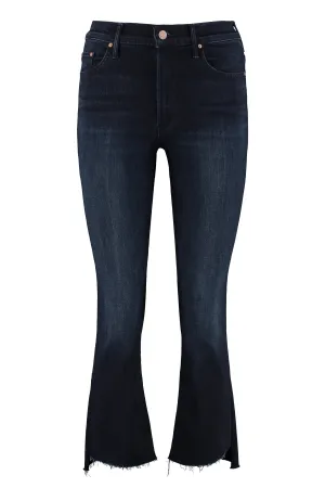 Mother The Insider Crop Step Fray Jeans