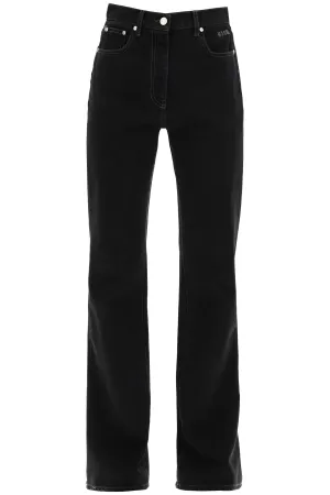 MSGM High Waist Straight Leg Jeans