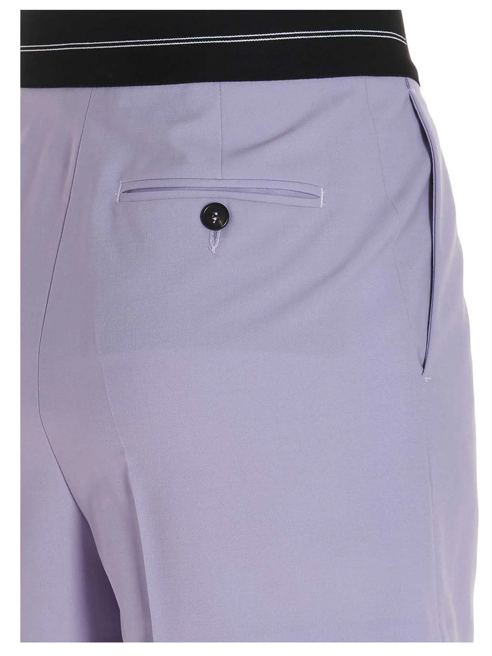 MSGM Logo Detailed Tailored Shorts