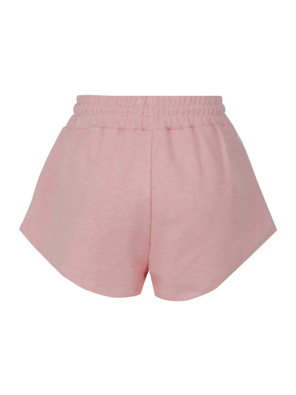 MSGM Logo Embroidered Drawstring Shorts