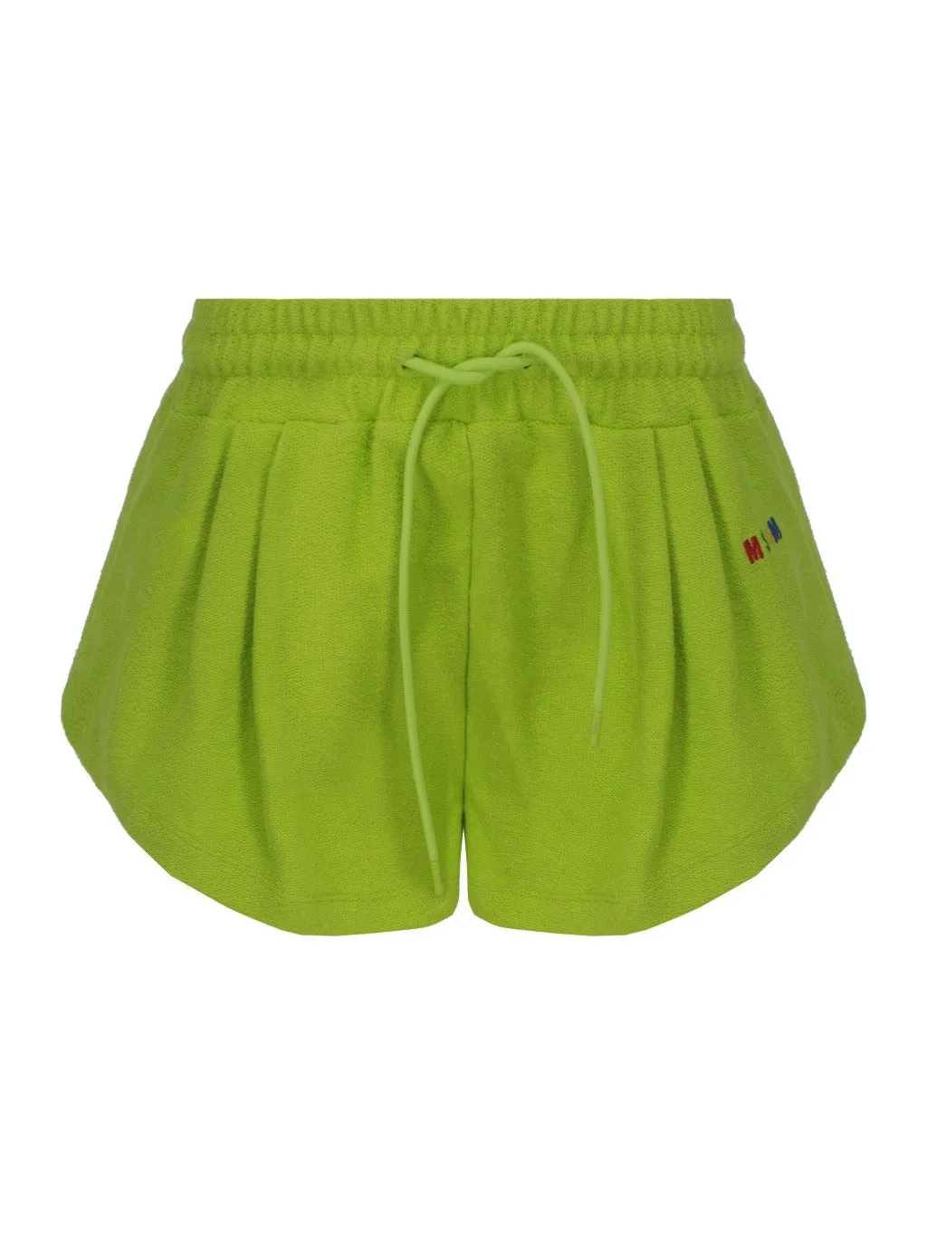 MSGM Logo Embroidered Drawstring Shorts