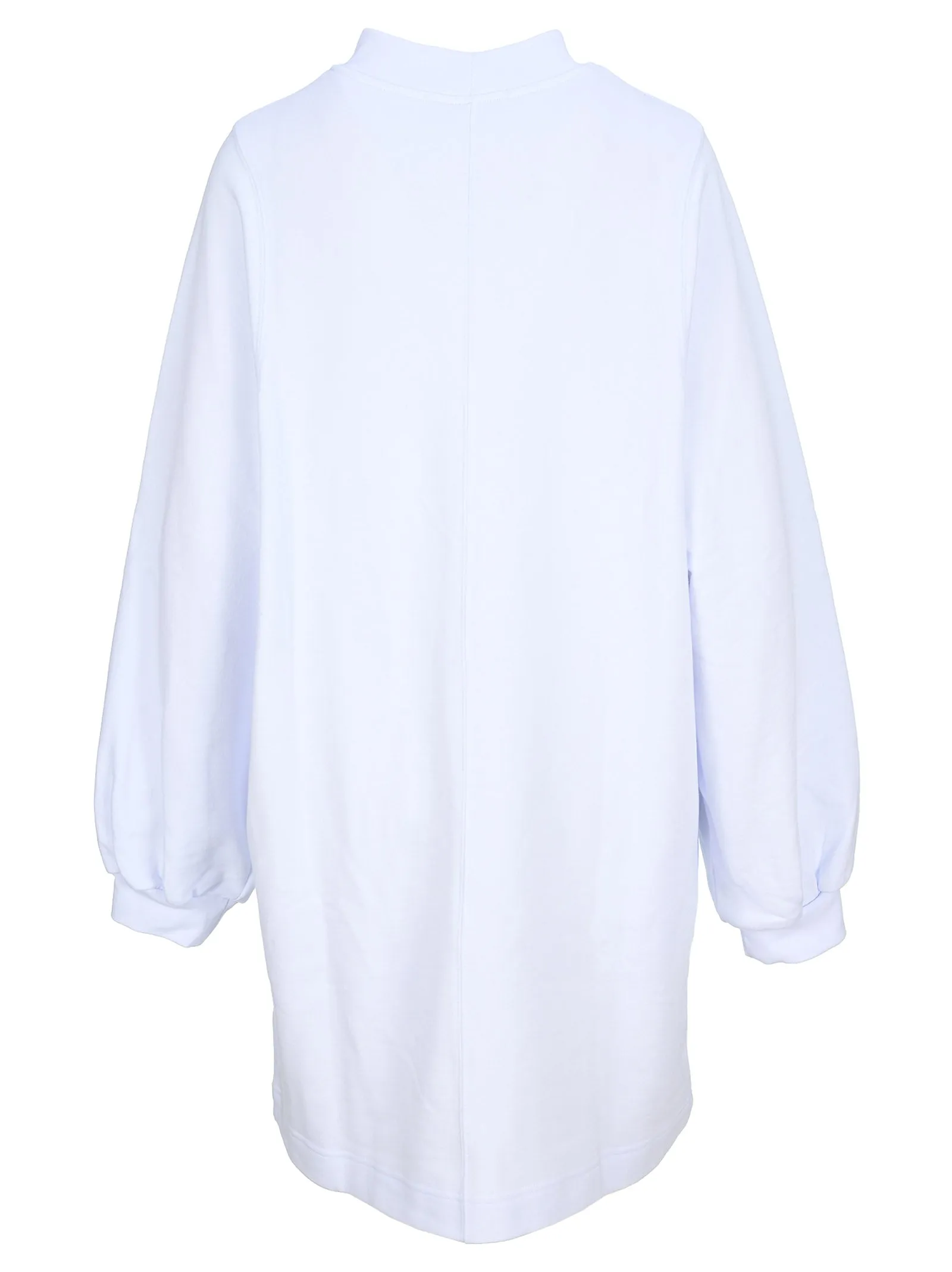 MSGM Logo Print Sweatshirt Dress