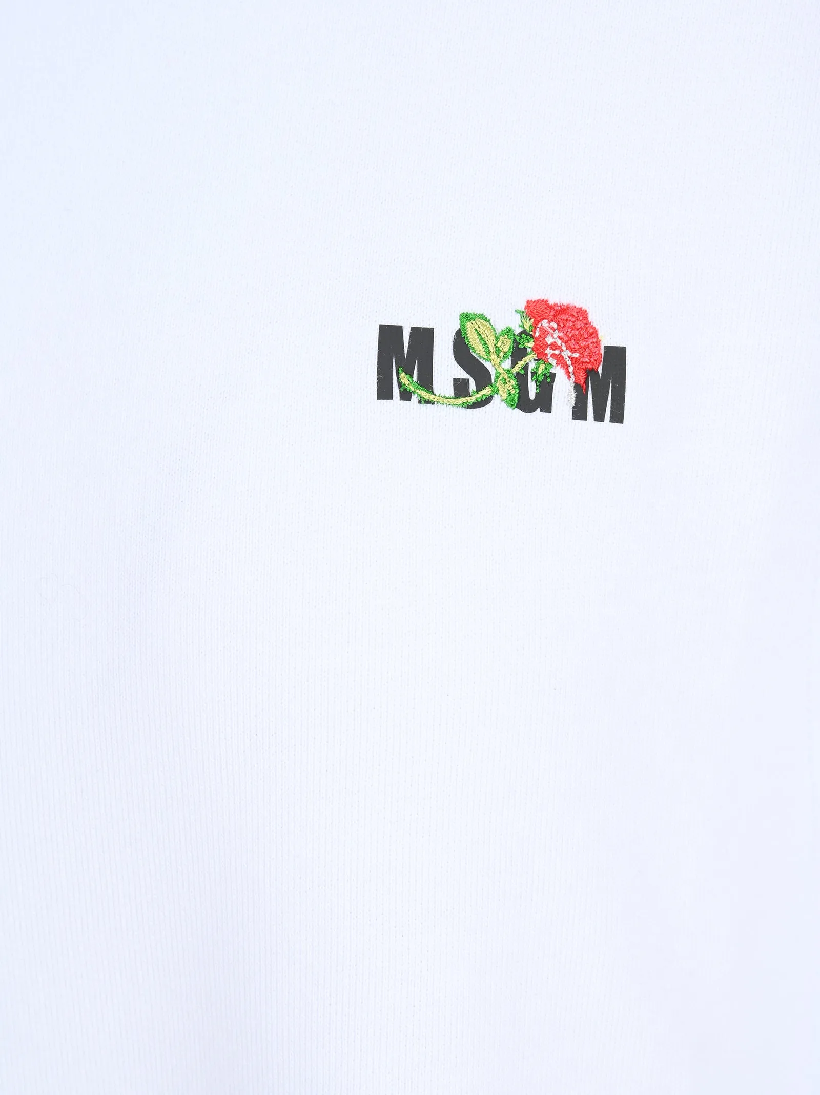MSGM Logo Print Sweatshirt Dress