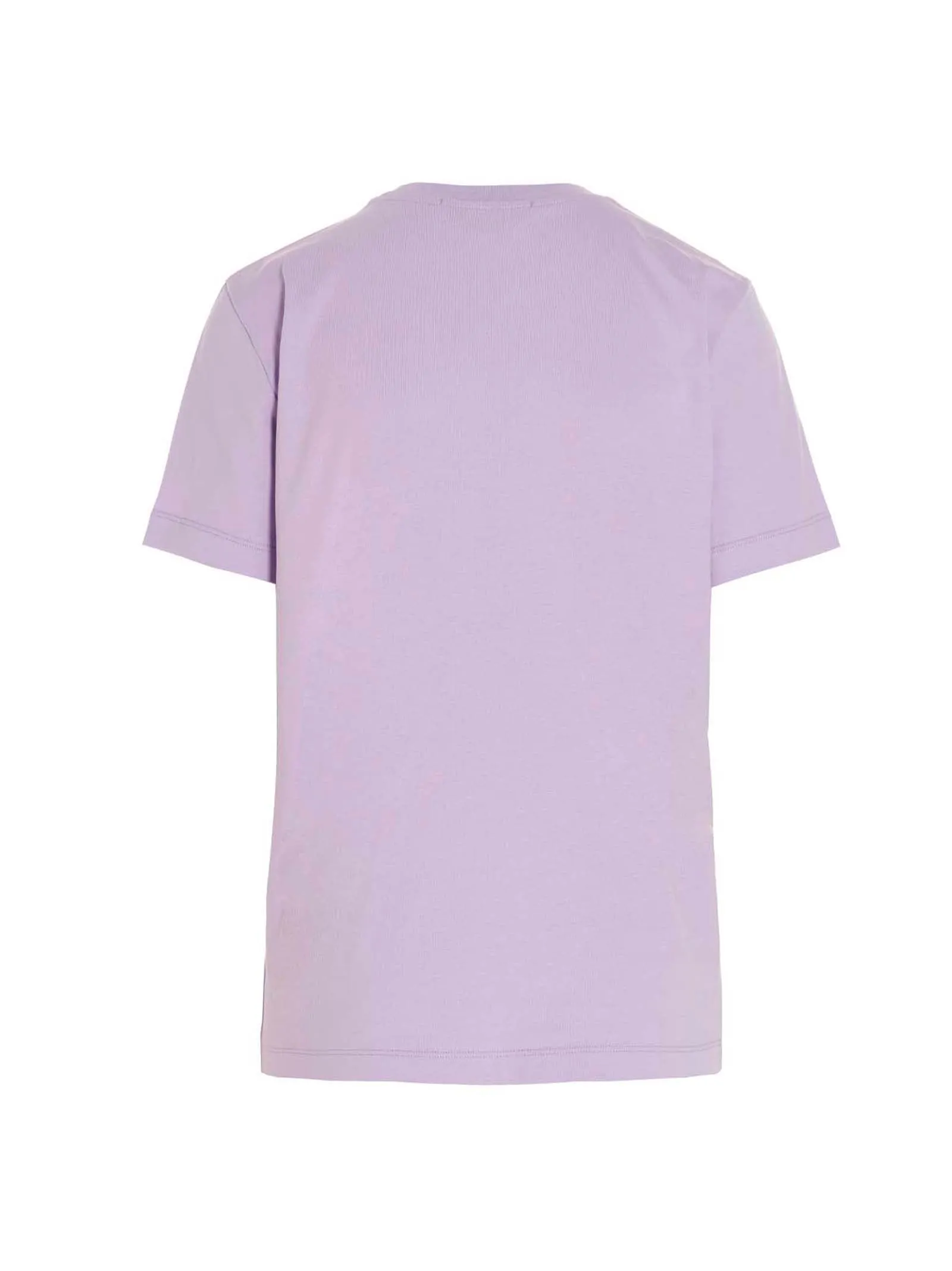 MSGM Logo Printed Crewneck T-Shirt