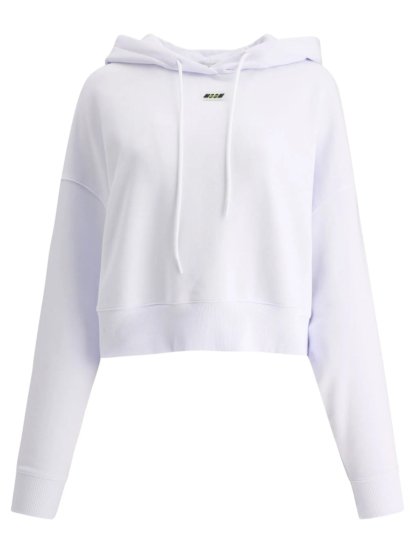 MSGM Logo Printed Drawstring Hoodie