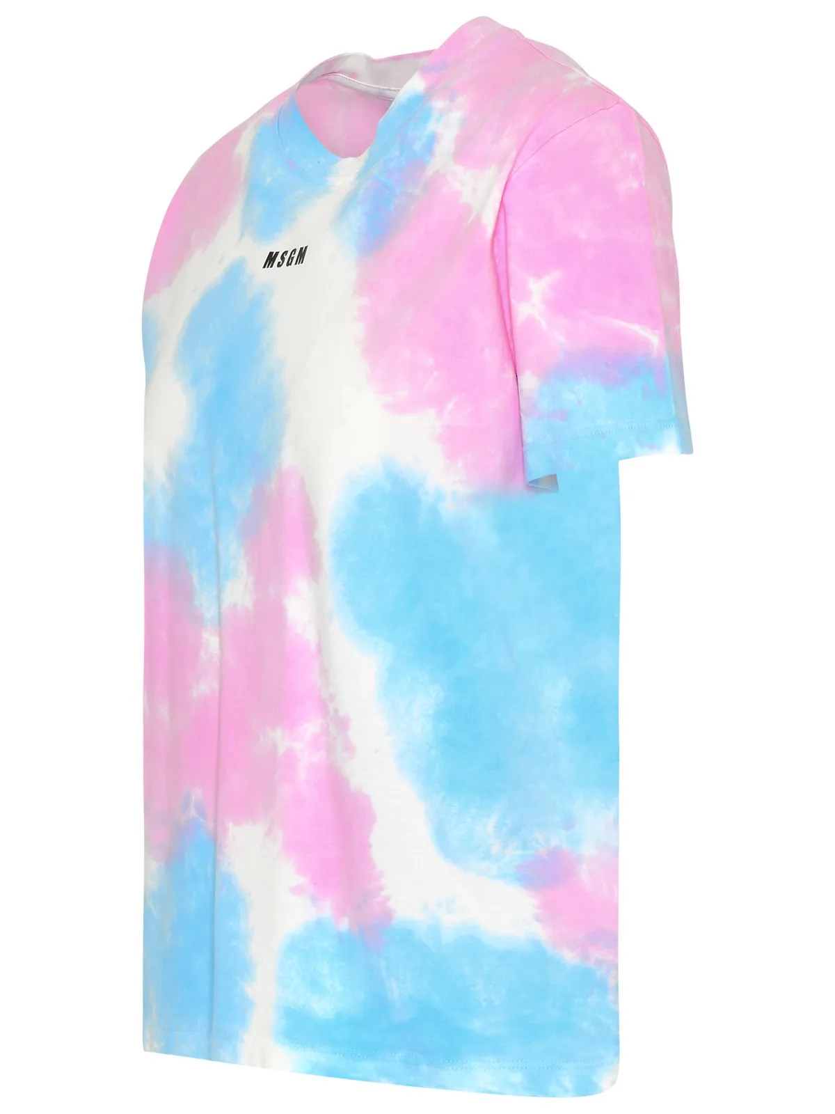 MSGM Tie Tye Effect Crewneck T-Shirt
