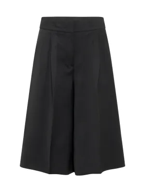 MSGM Wide Leg Bermuda Shorts