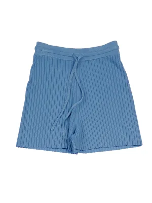 Nanushka High Waist Knitted Drawstring Shorts