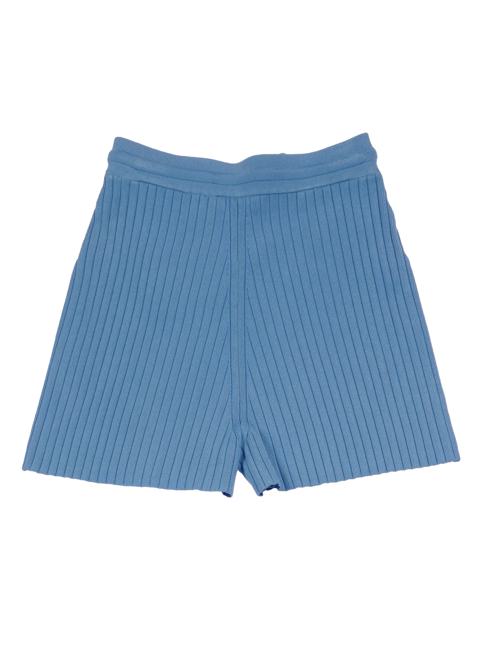 Nanushka High Waist Knitted Drawstring Shorts