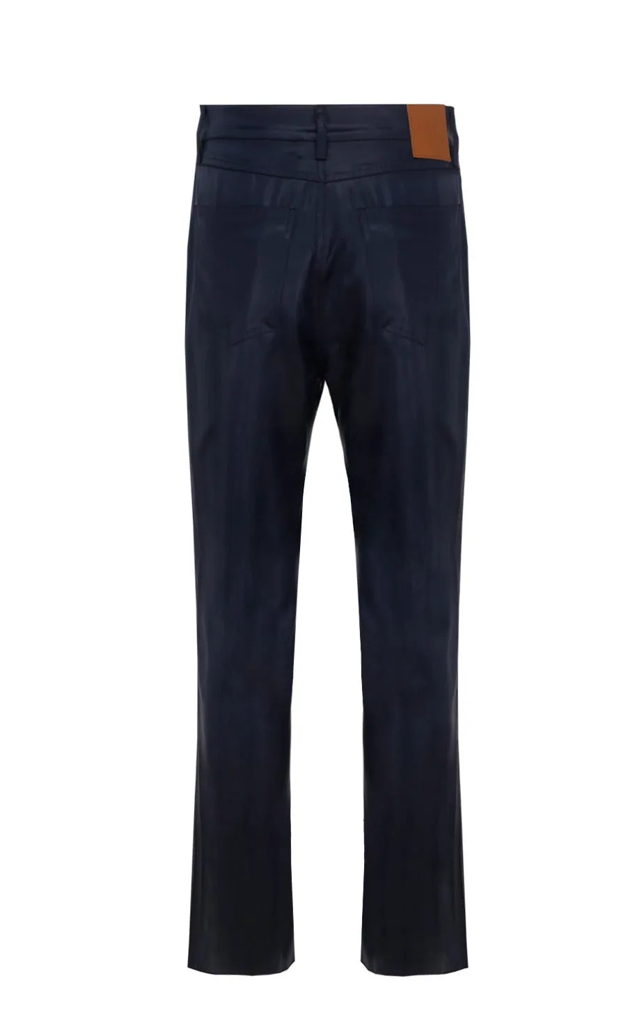 Nanushka Logo Patch High Waist Flared Pants