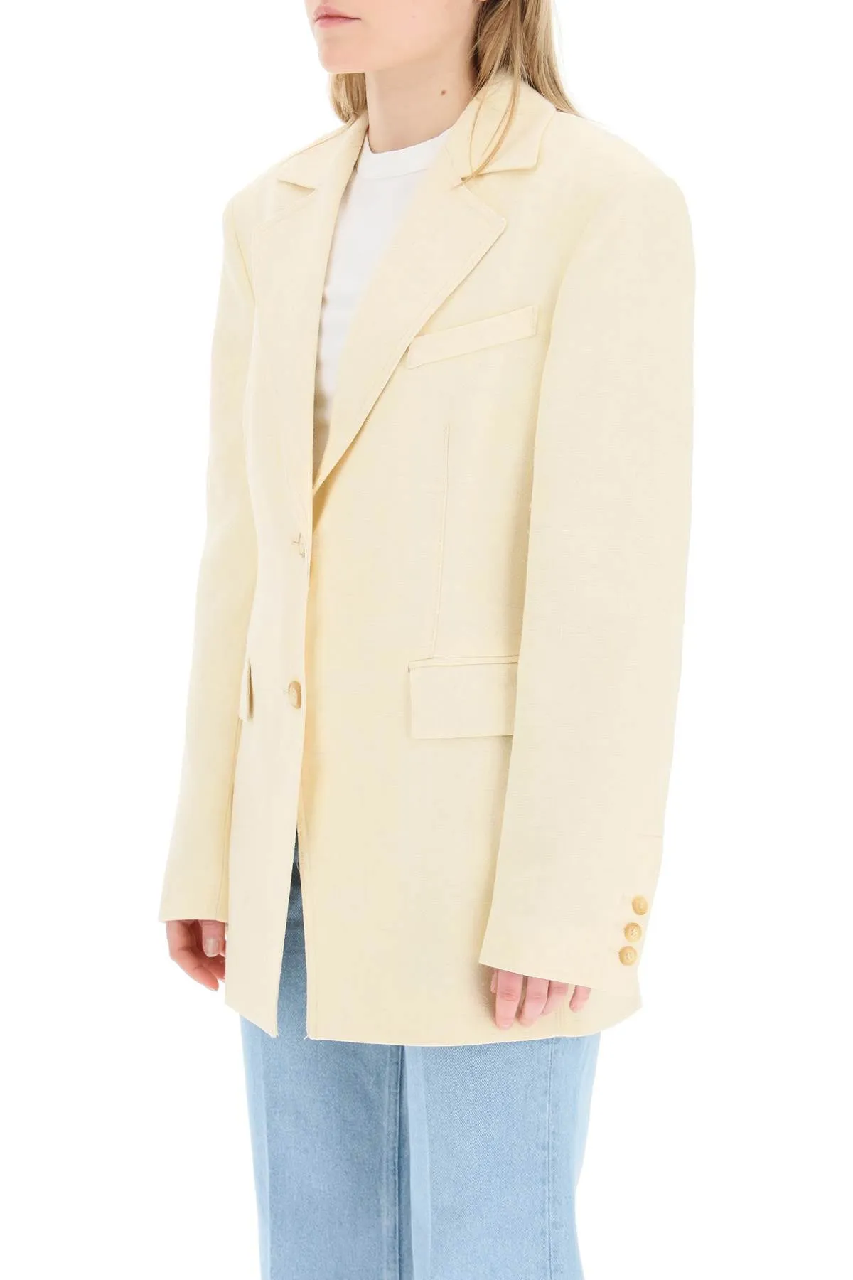 Nanushka Single-Breasted Tailored Jacket