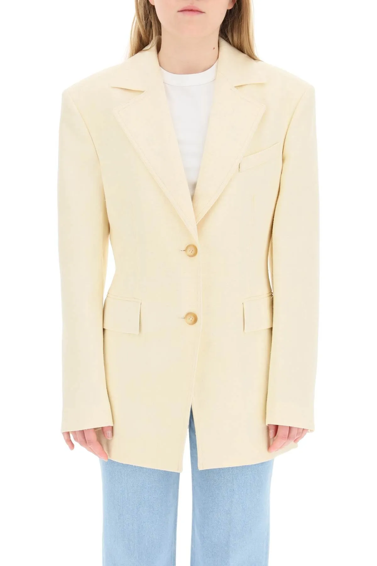 Nanushka Single-Breasted Tailored Jacket