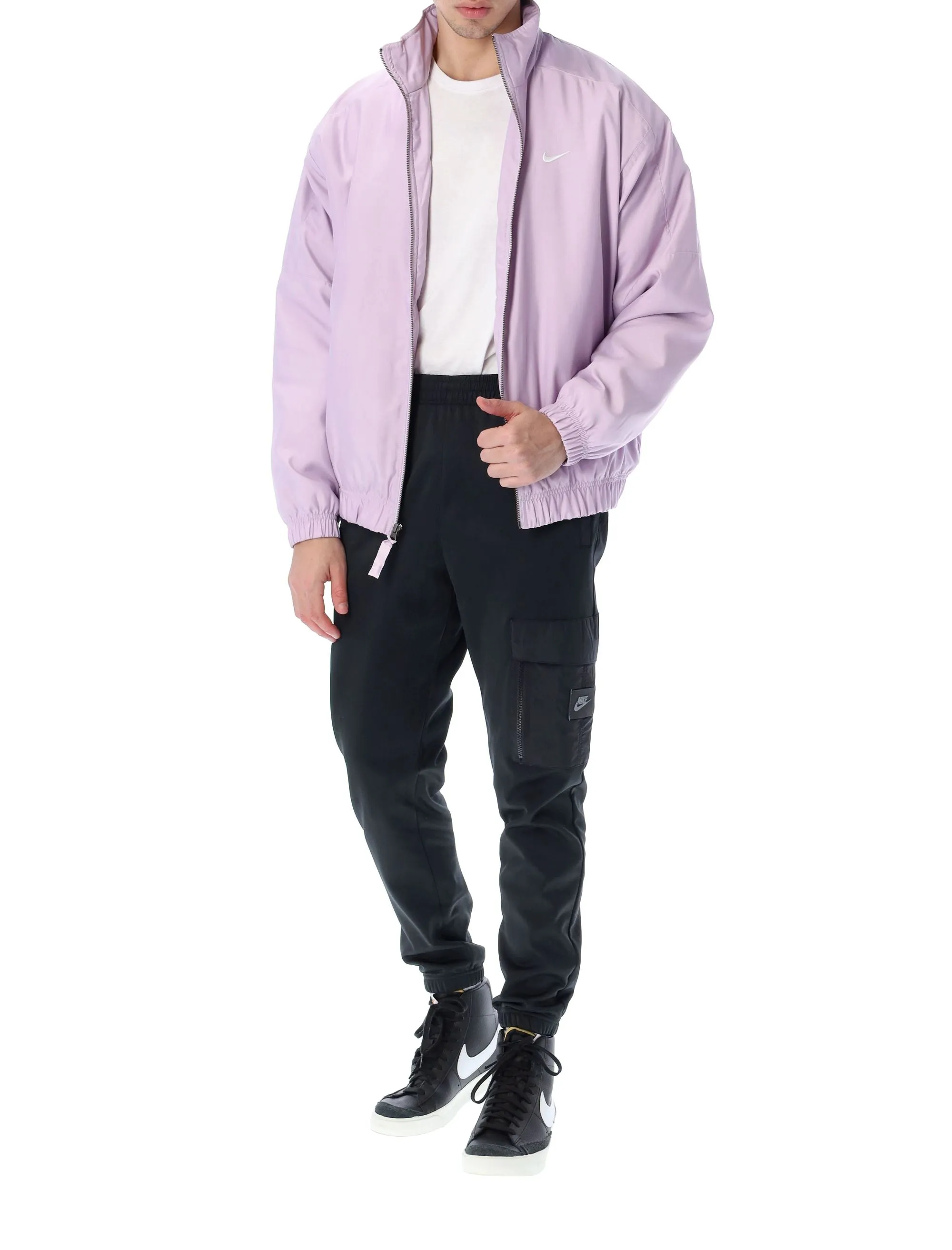Nike Solo Swoosh Zipped Bomber Jacket