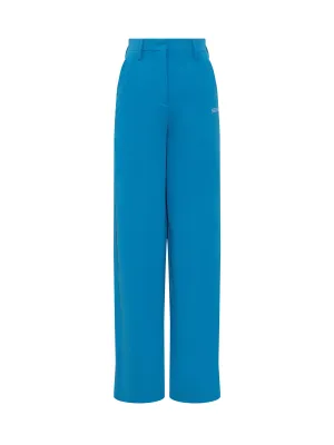 Off-White High Waist Logo Printed Trousers
