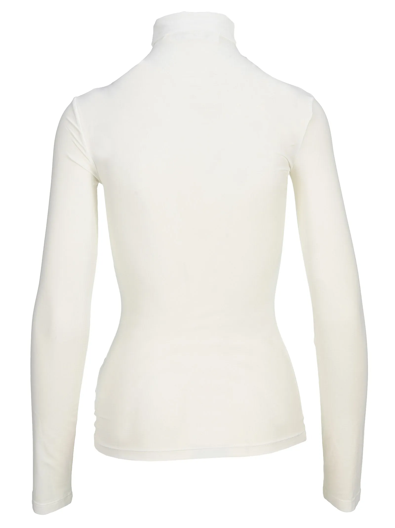 Off-White Logo Print Turtleneck Top