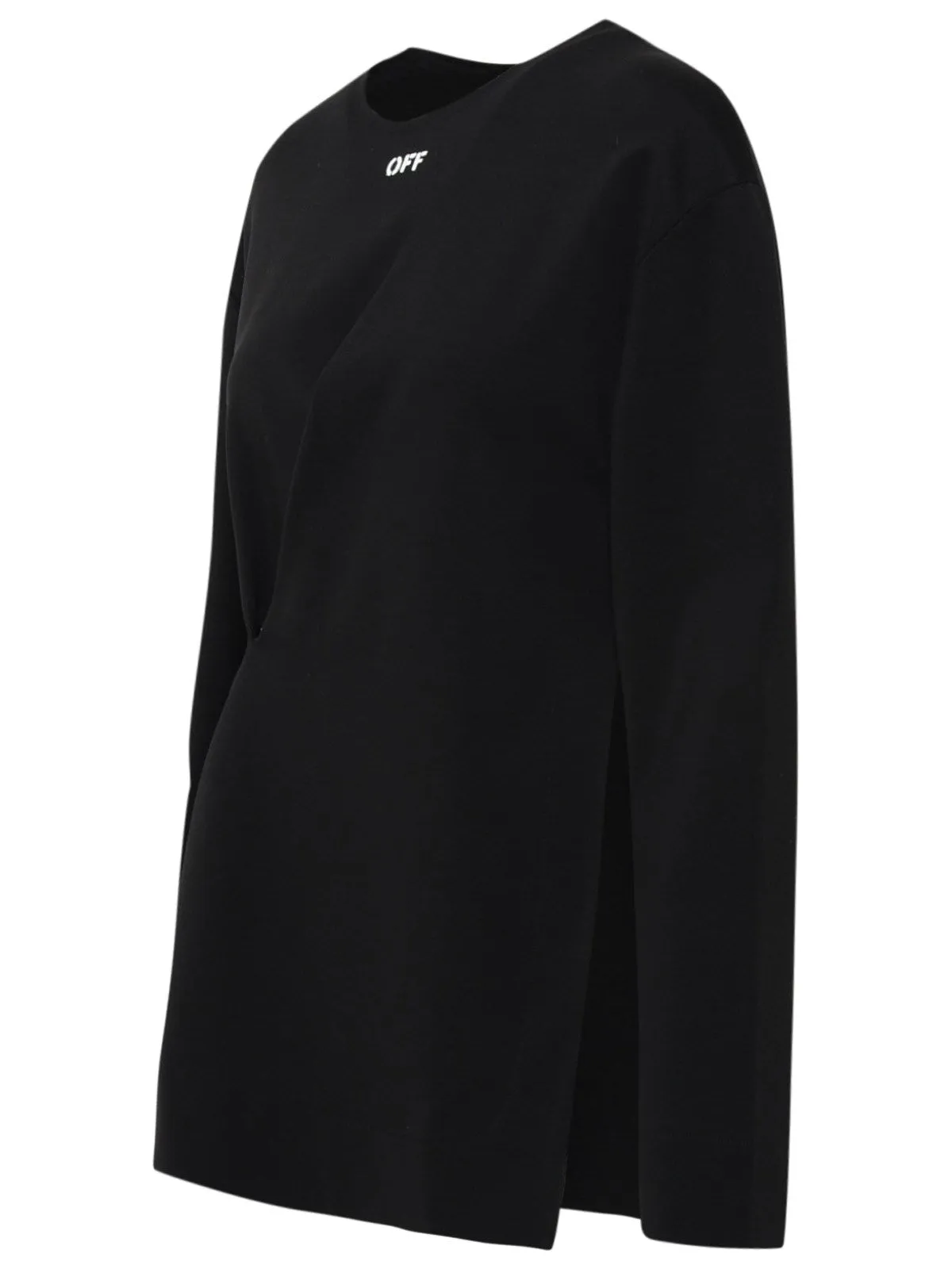 Off-White Logo Printed Pin Detail Top