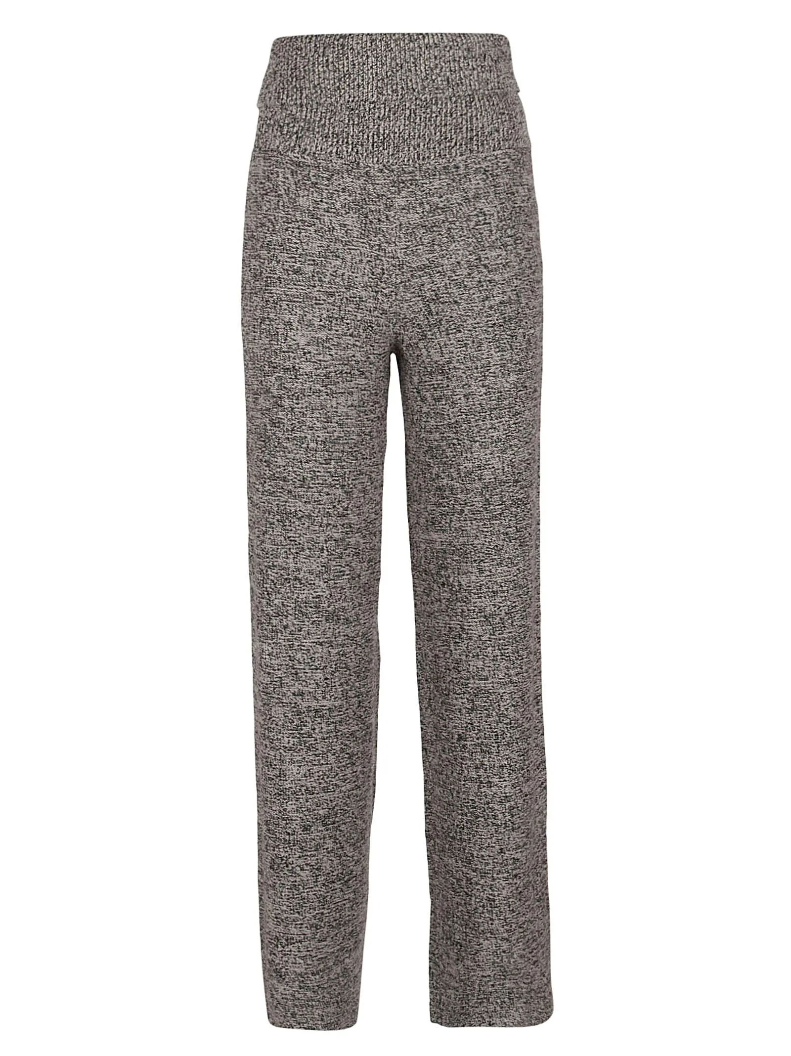 Off-White Ribbed Hem Knit Pants