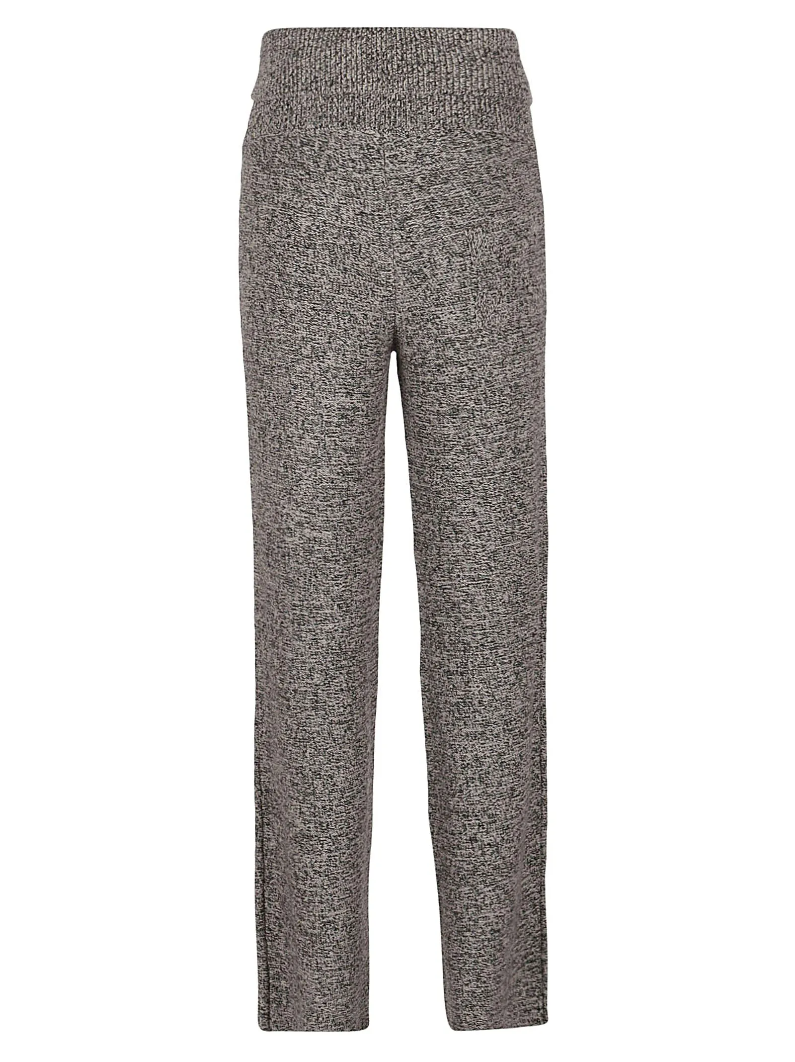 Off-White Ribbed Hem Knit Pants