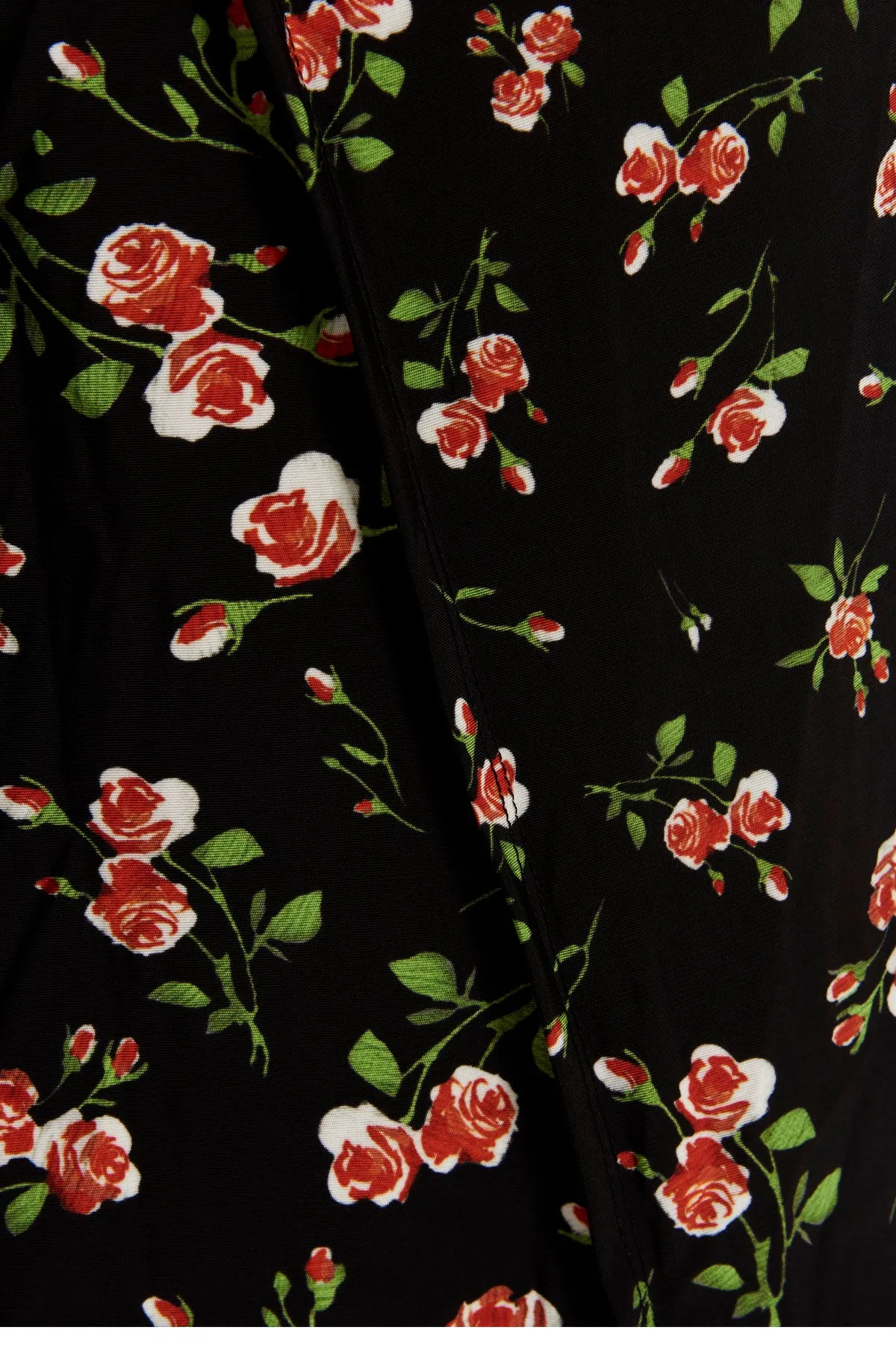 Paco Rabanne Floral Printed Asymmetric Skirt