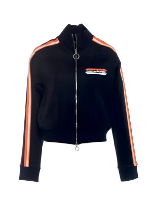 Paco Rabanne Logo Patch Zipped Jacket