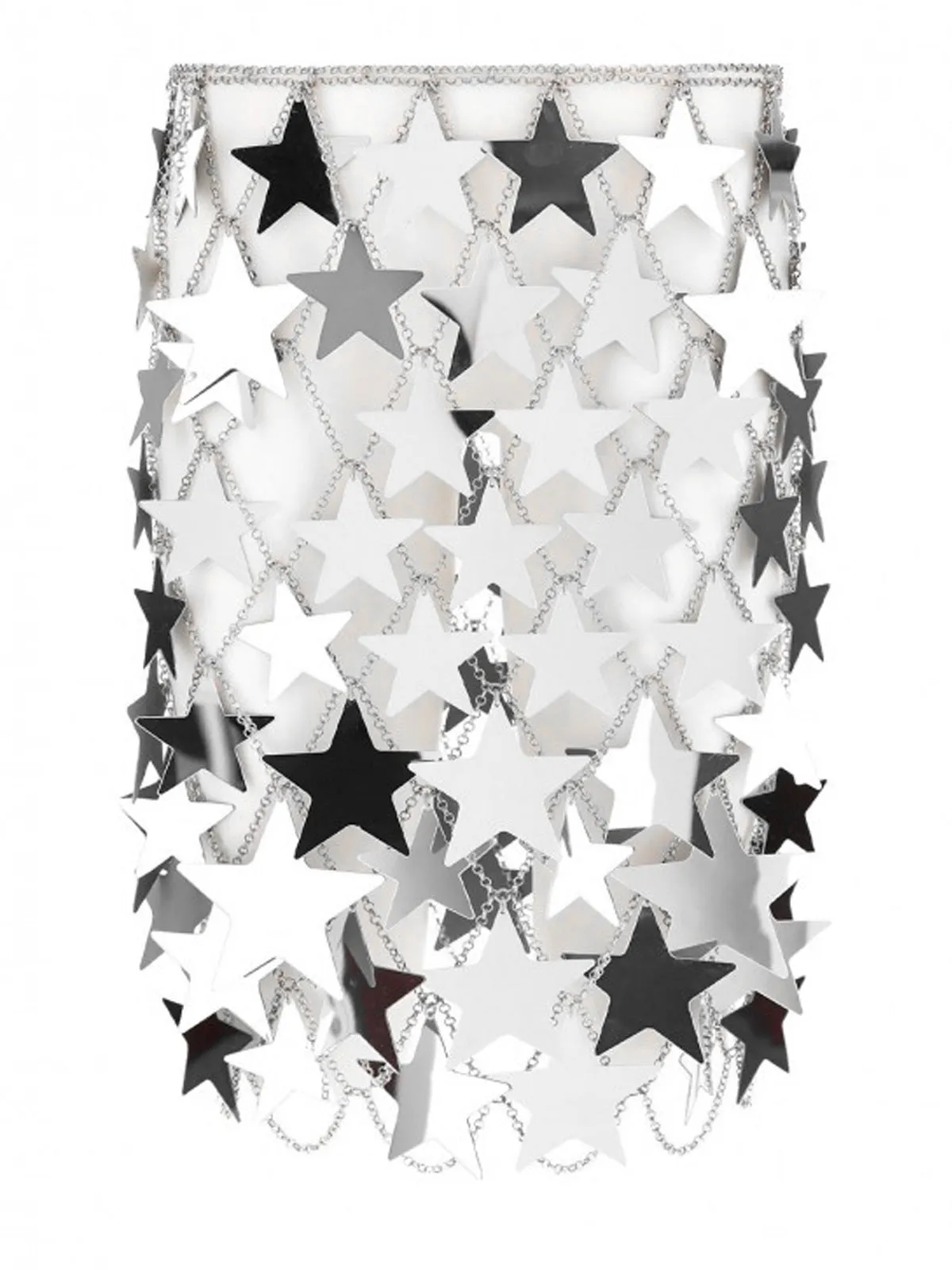 Paco Rabanne Star Embellished Chain-Link Mini Skirt