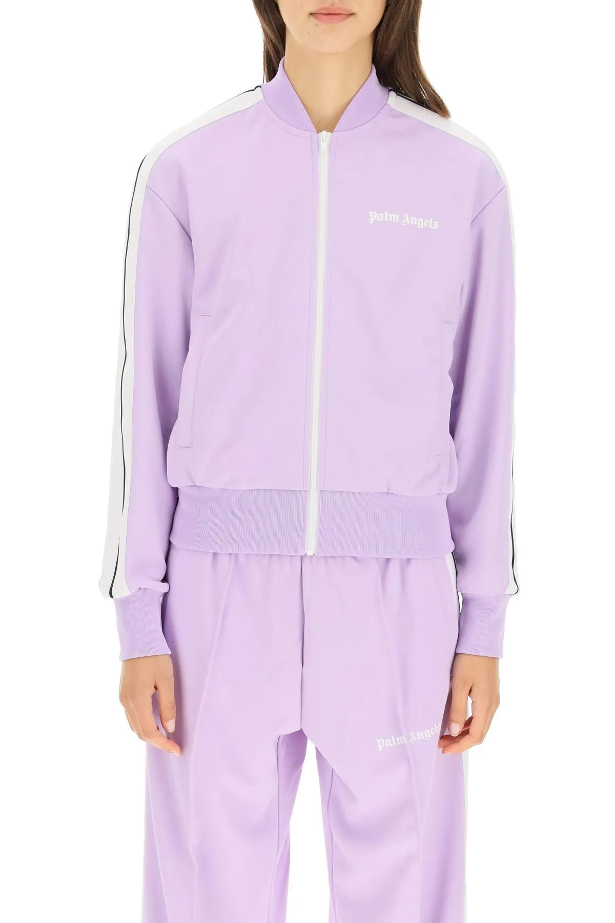 Palm Angels Logo Print Track Jacket