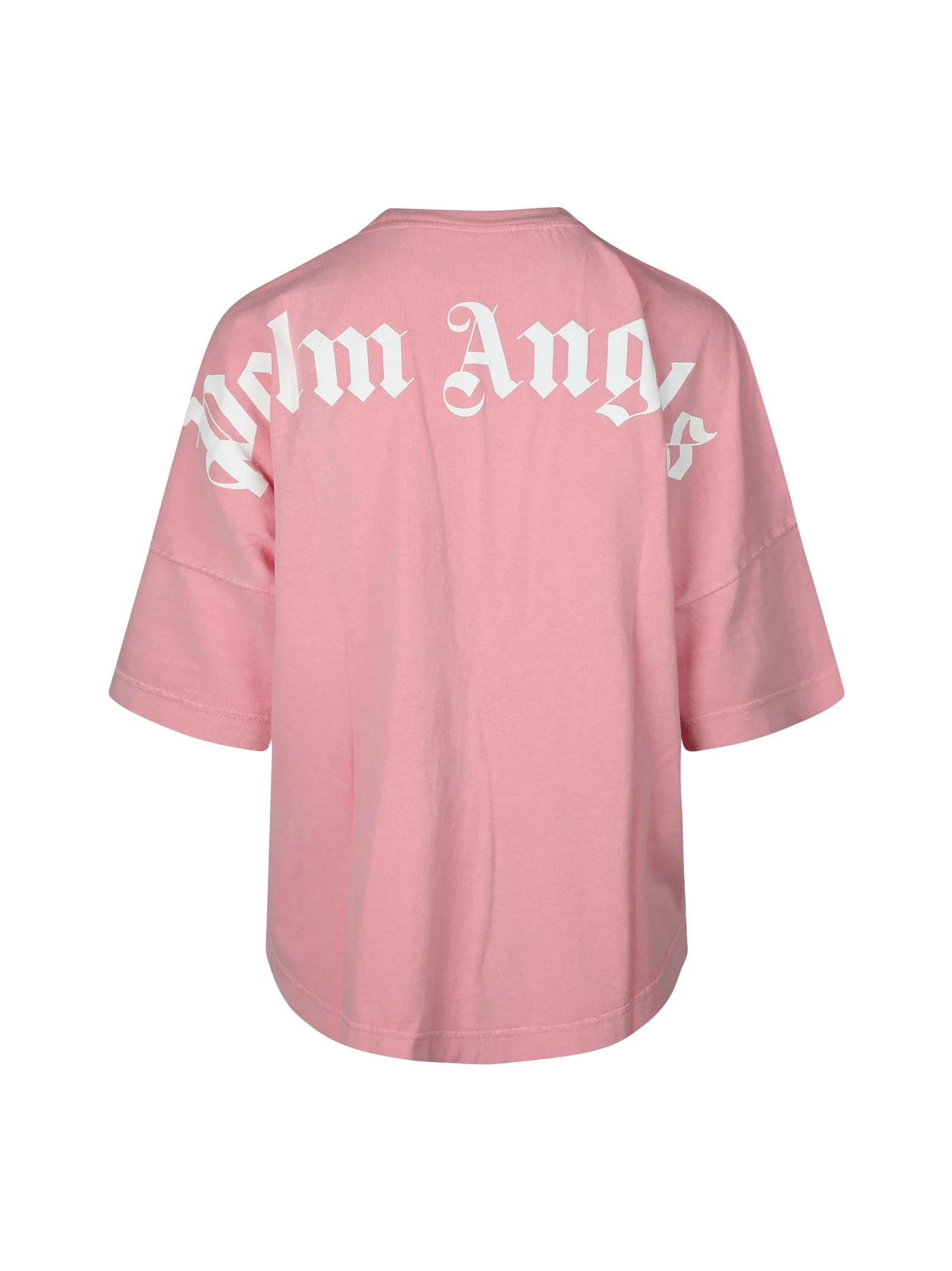 Palm Angels Logo Printed Crewneck T-Shirt