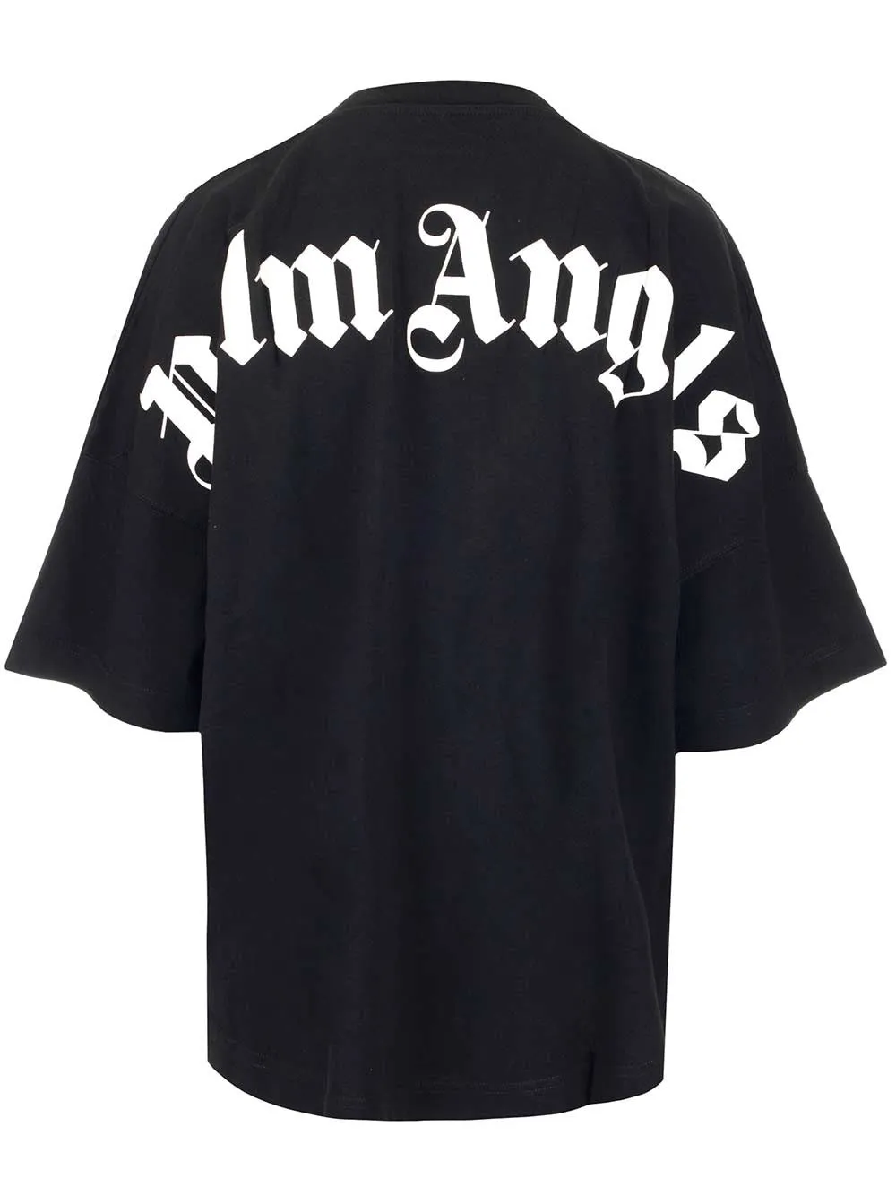 Palm Angels Logo Printed Crewneck T-Shirt