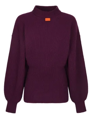 Palm Angels Logo Tag Knit Jumper