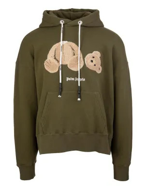 Palm Angels Teddy Bear Printed Hoodie