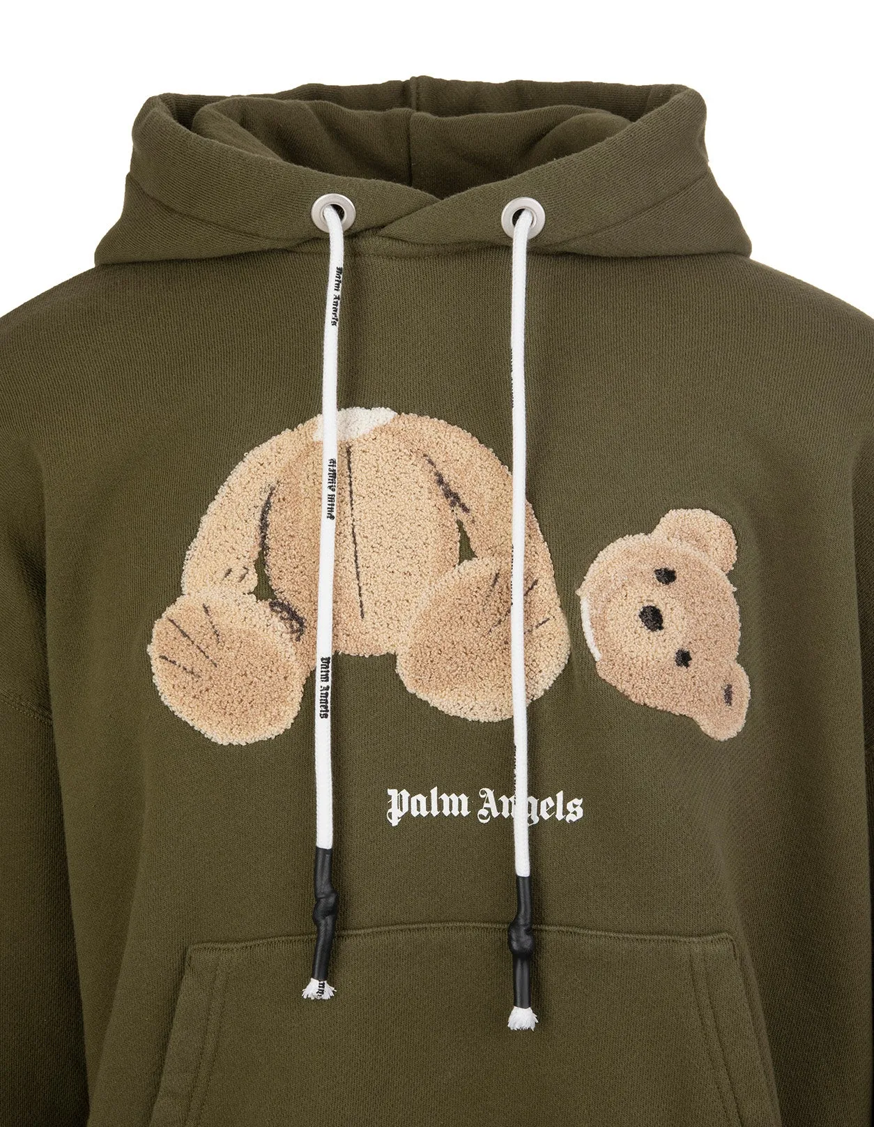 Palm Angels Teddy Bear Printed Hoodie