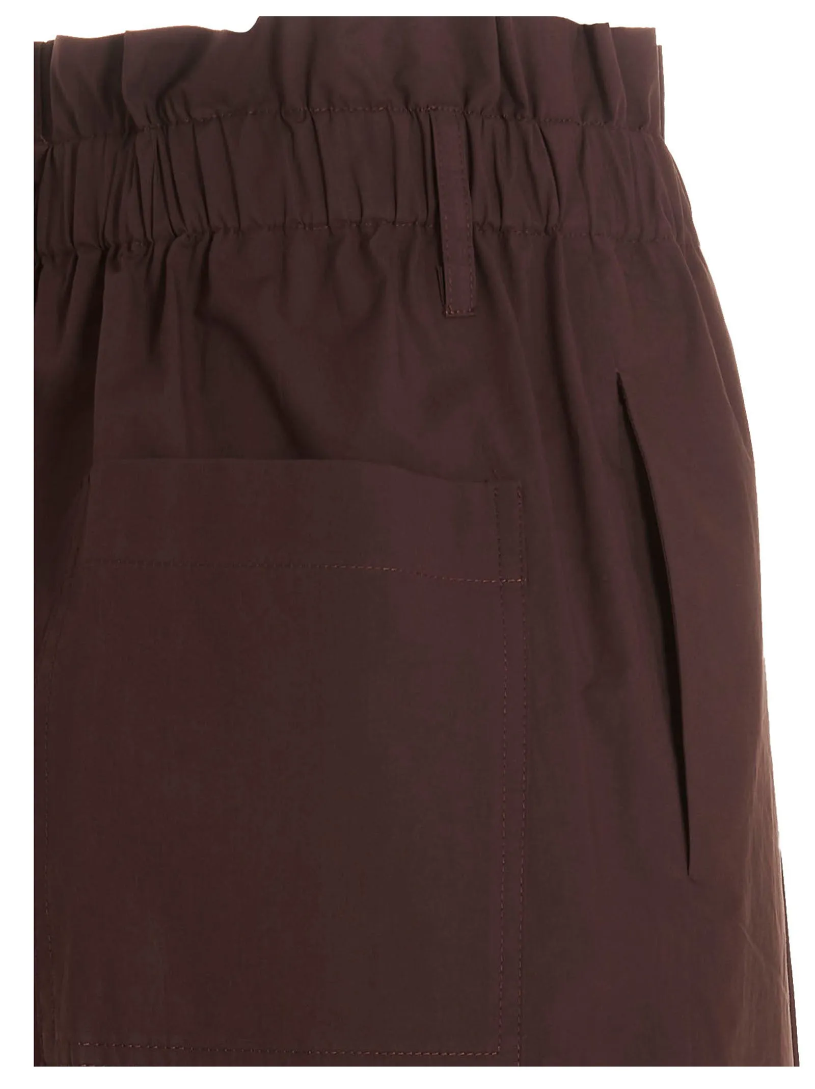 P.A.R.O.S.H. High-Rise Straight Leg Trousers