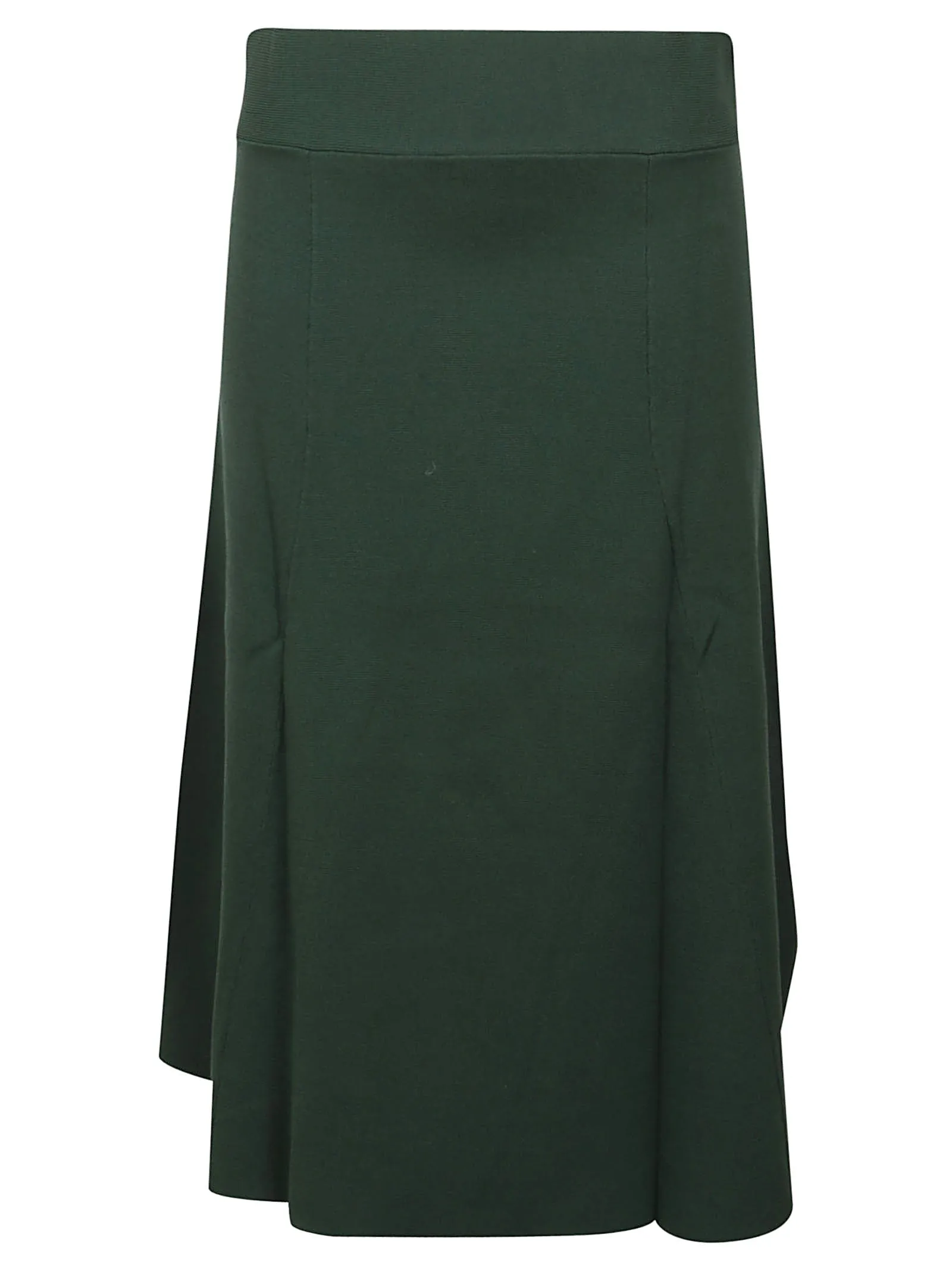 P.A.R.O.S.H. High Waisted Flared Midi Skirt