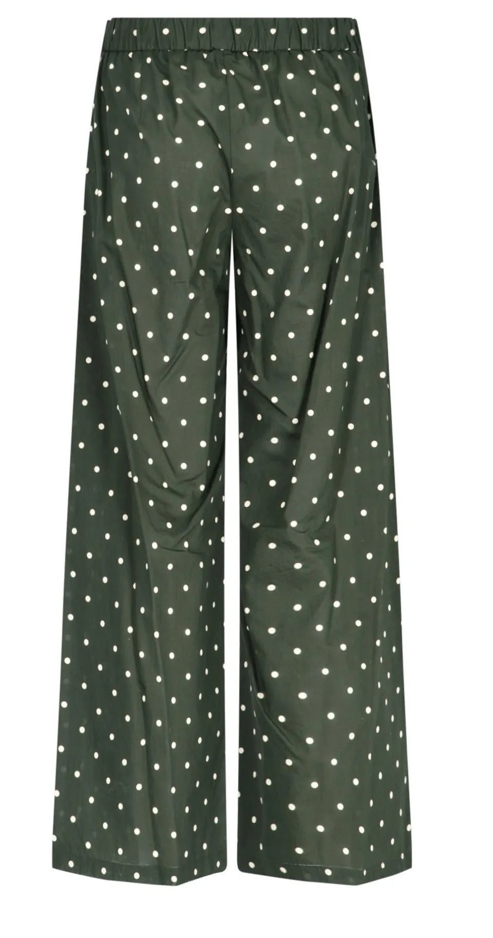 P.A.R.O.S.H. Polka-Dot Printed Wide Leg Trousers