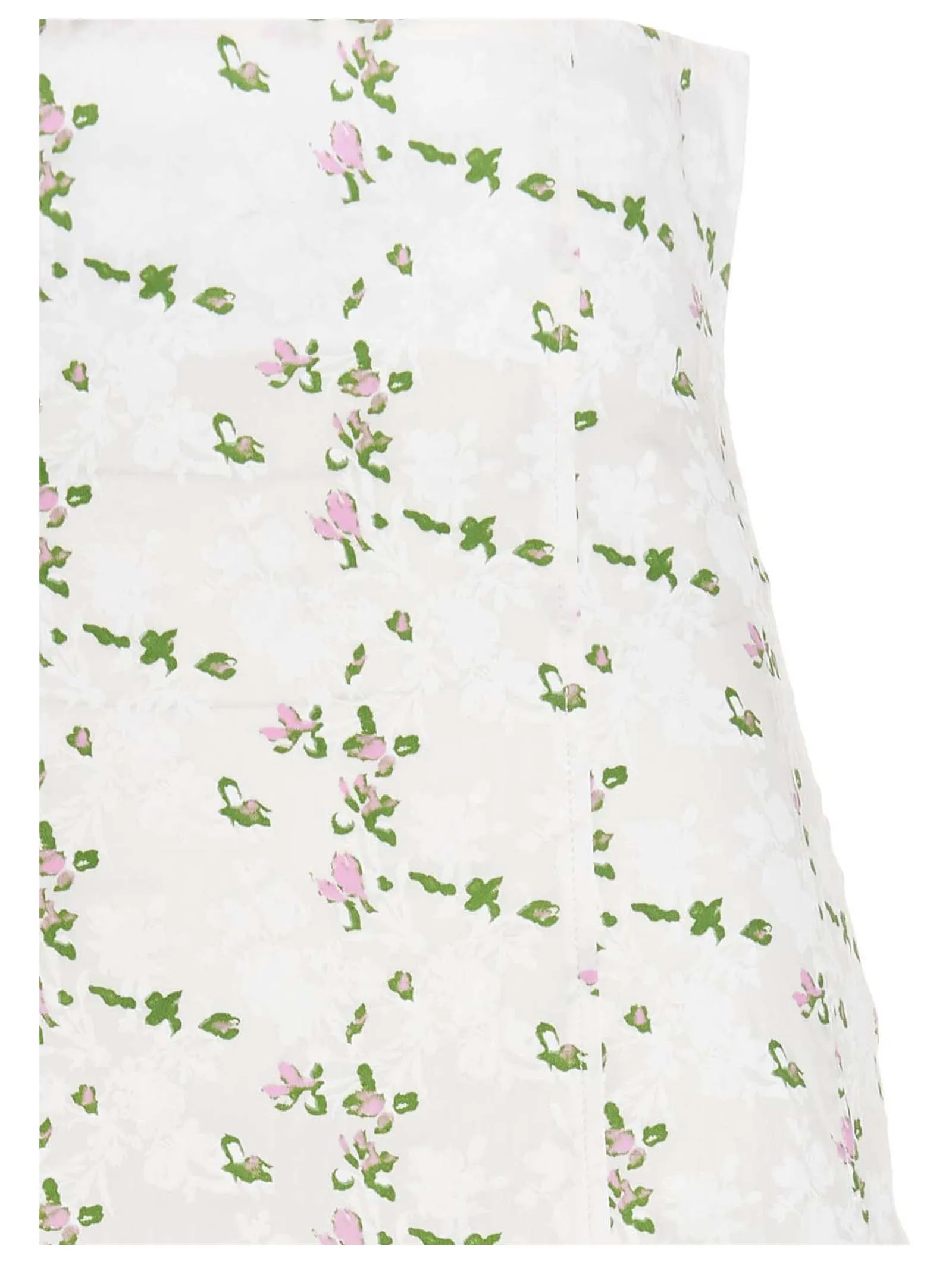 Philosophy Di Lorenzo Serafini Floral Printed High-Waisted Skirt