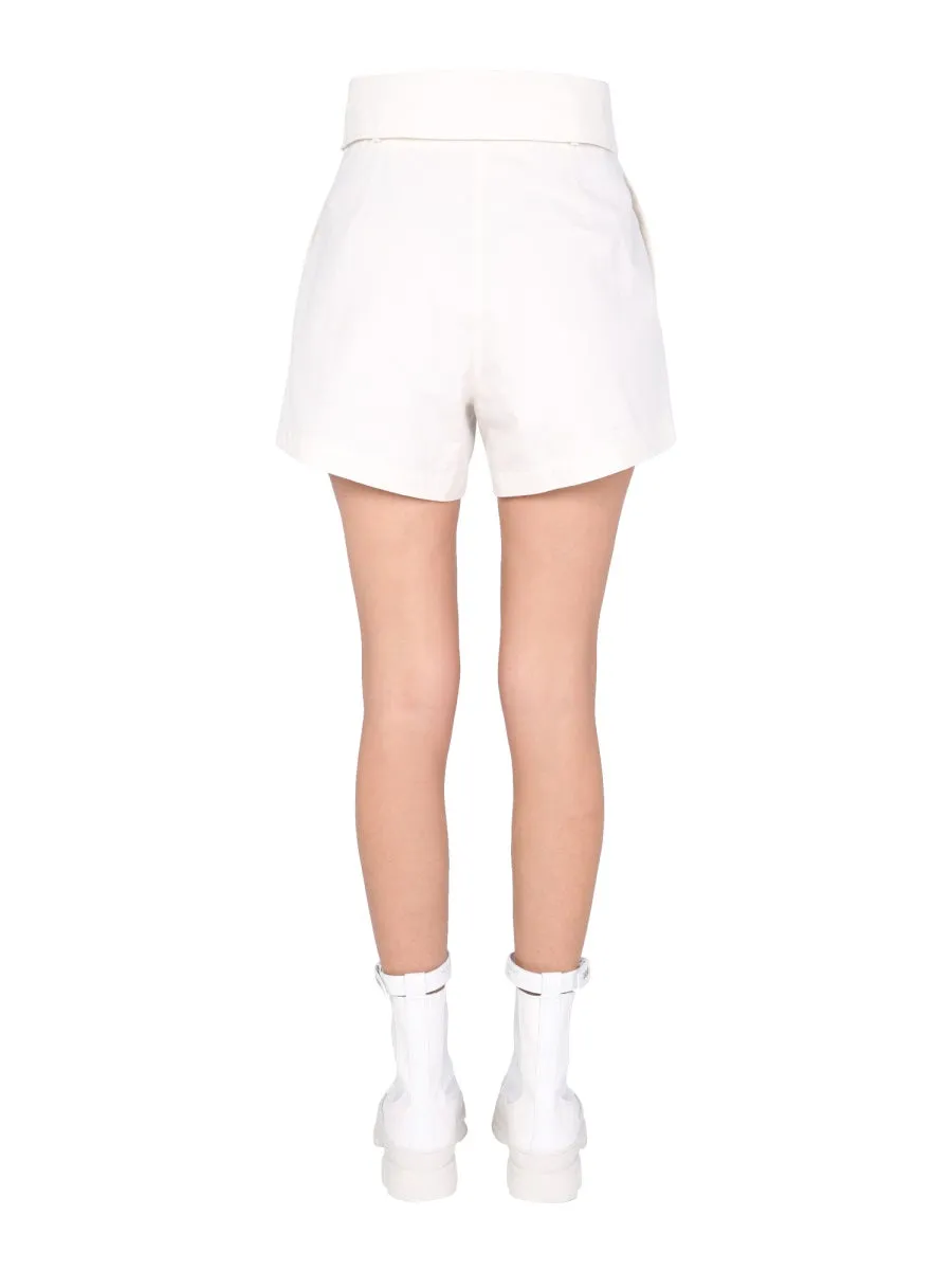 Philosophy Di Lorenzo Serafini High Waist Folded Shorts